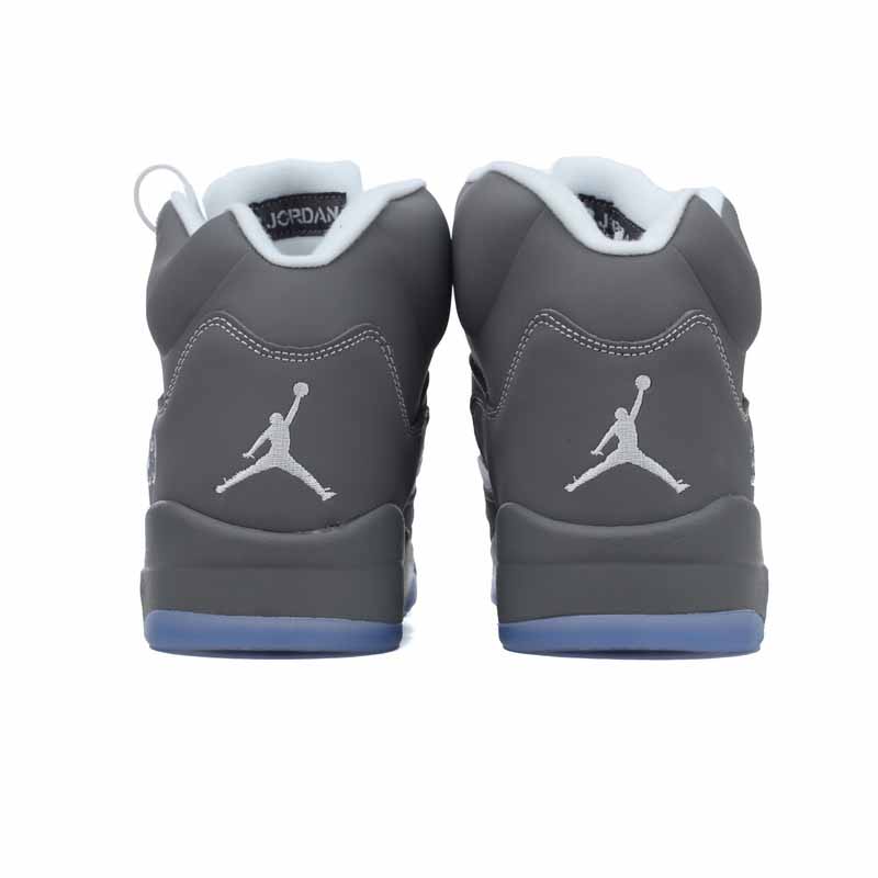 Air Jordan 5 Retro 'Wolf Grey' Sneakers     136027-005  - FashionPlug