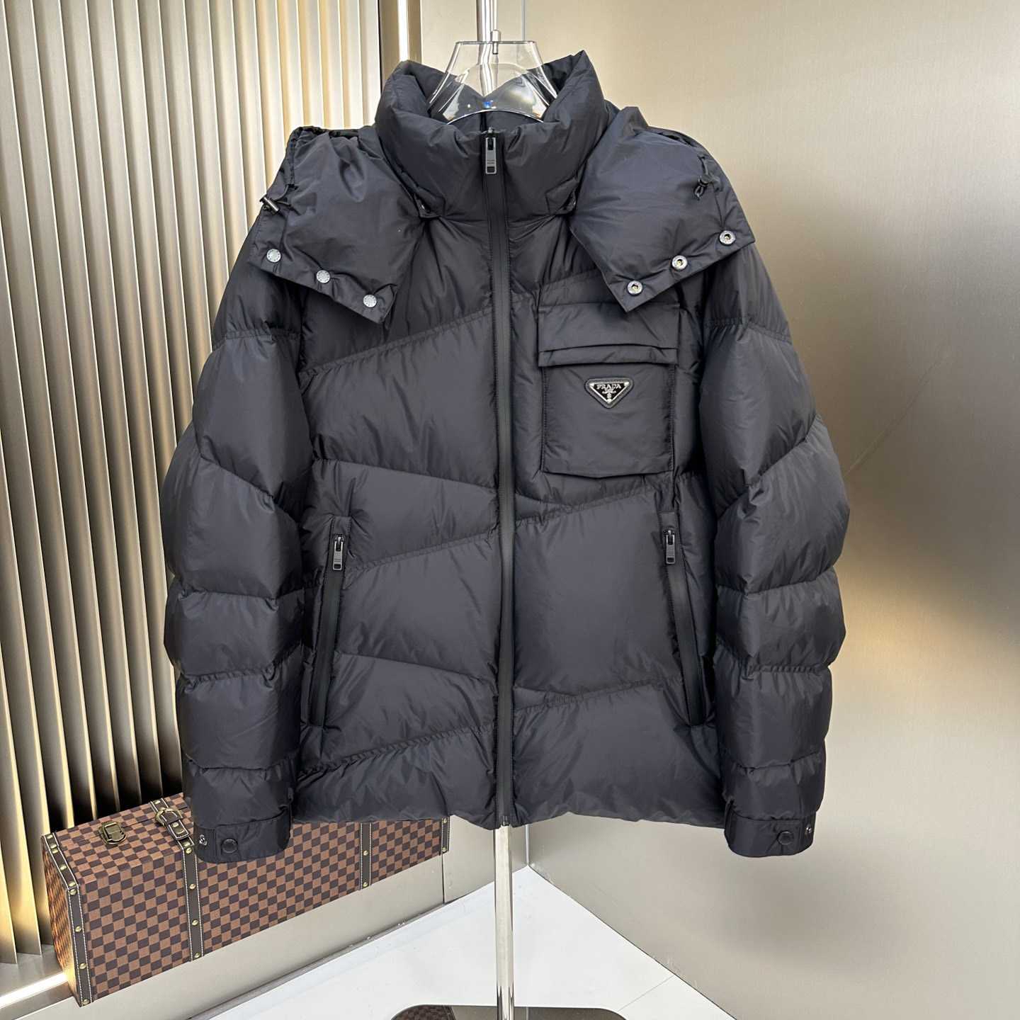 Prada Re-nylon Down Jacket - FashionPlug