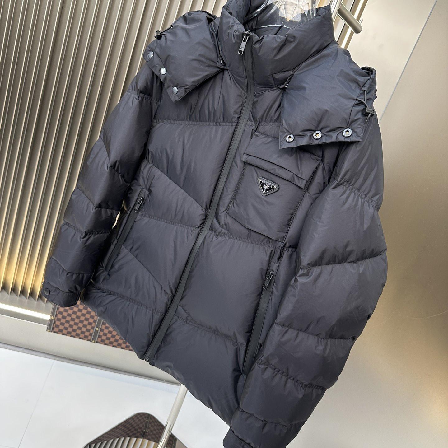 Prada Re-nylon Down Jacket - FashionPlug