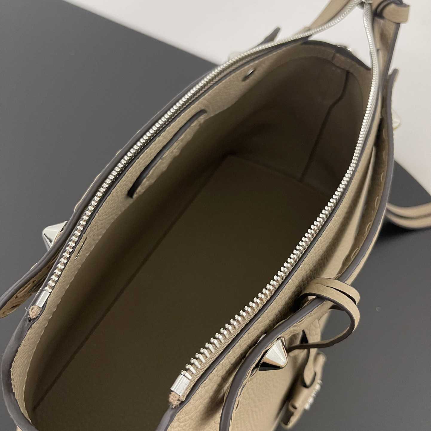 Fendi By The Way Selleria Medium Selleria Bag With 192 Hand-sewn Topstitches - FashionPlug