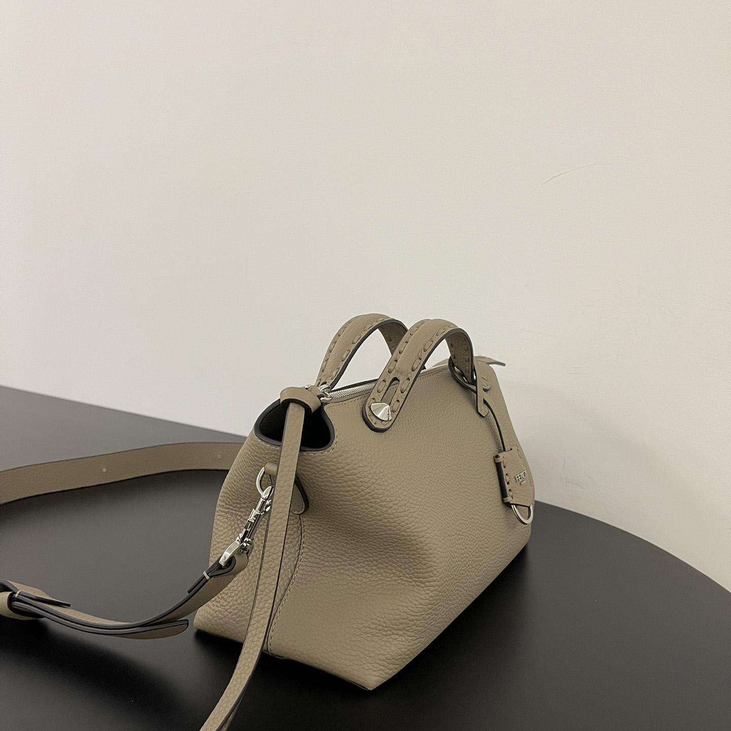 Fendi By The Way Selleria Medium Selleria Bag With 192 Hand-sewn Topstitches - FashionPlug