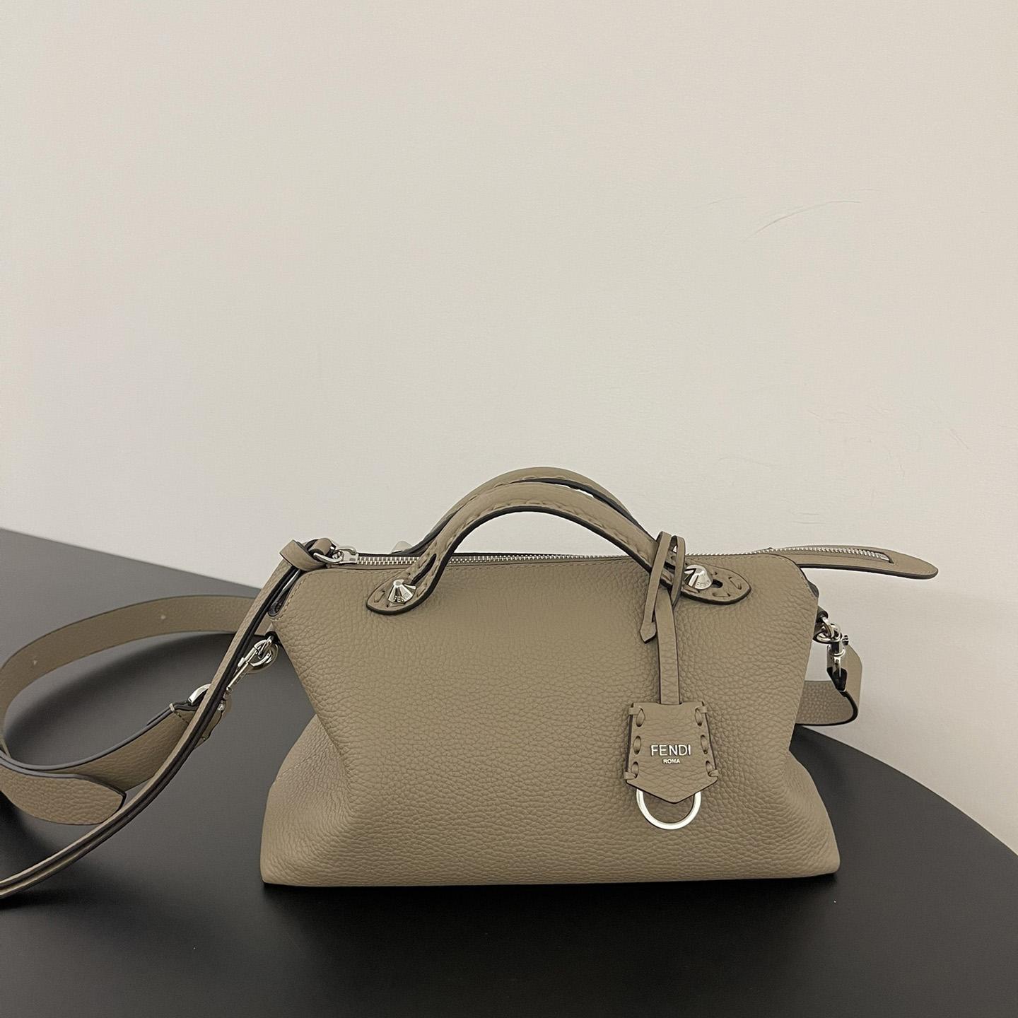 Fendi By The Way Selleria Medium Selleria Bag With 192 Hand-sewn Topstitches - FashionPlug