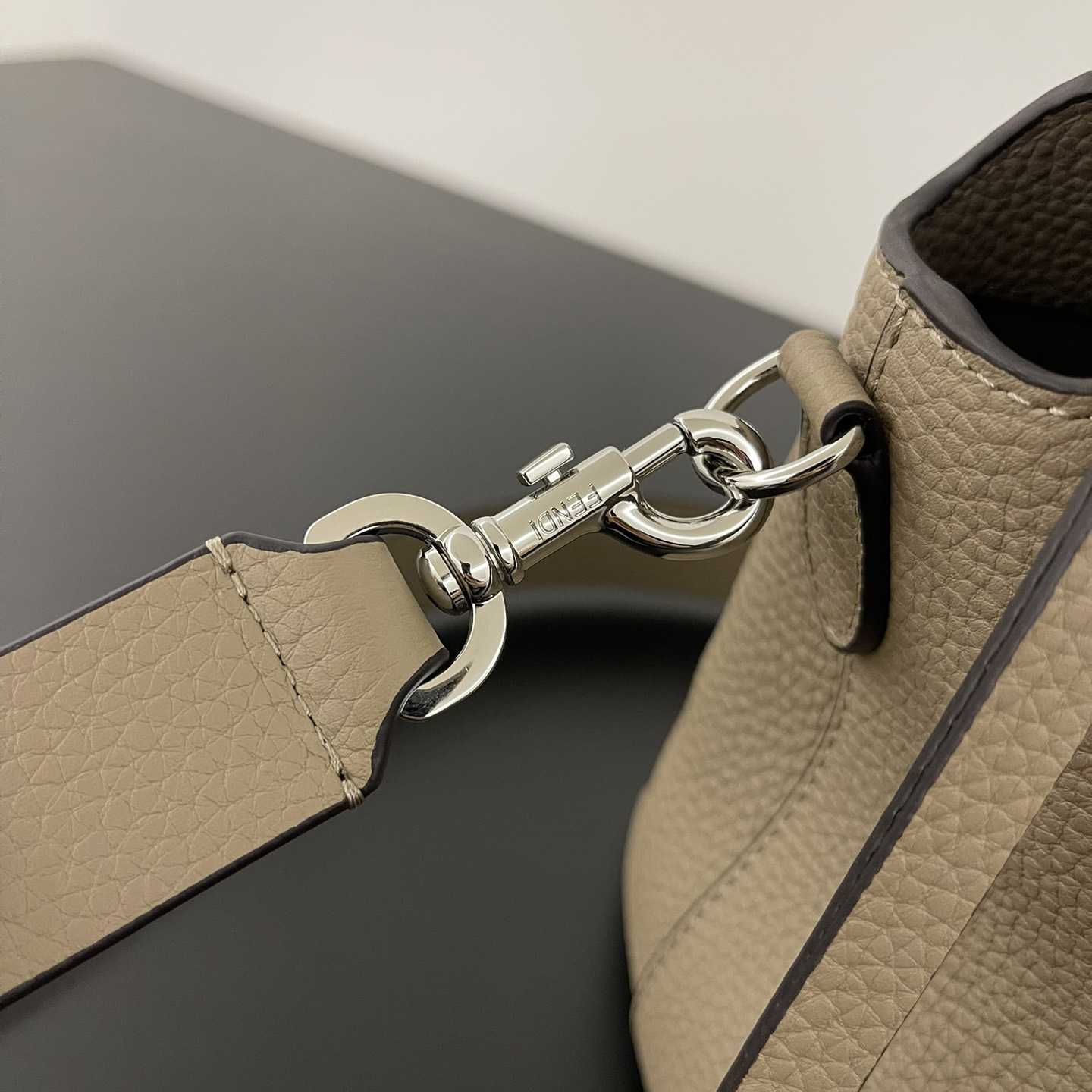 Fendi By The Way Selleria Medium Selleria Bag With 192 Hand-sewn Topstitches - FashionPlug