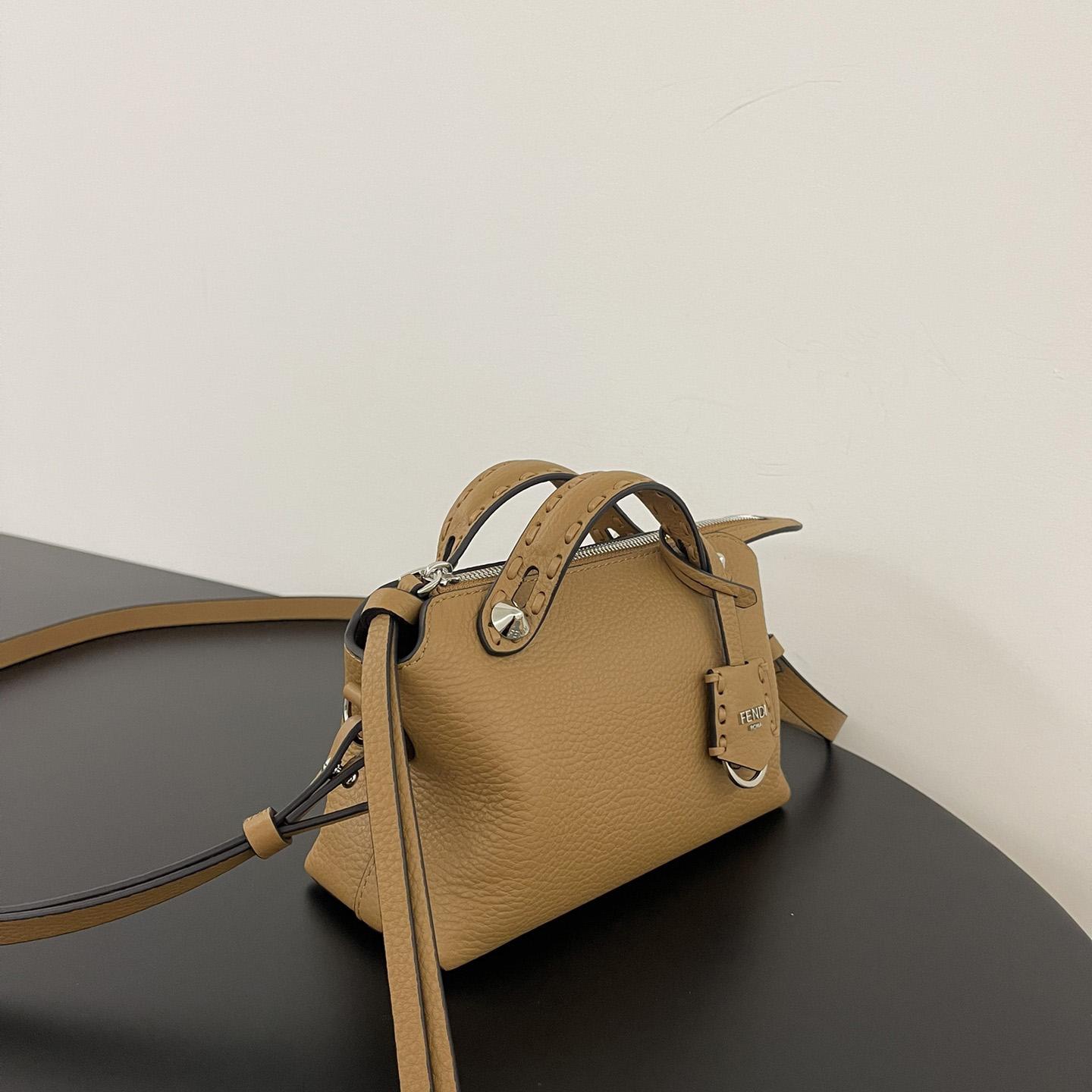 Fendi By The Way Selleria Mini Selleria Bag With 192 Hand-sewn Topstitches - FashionPlug