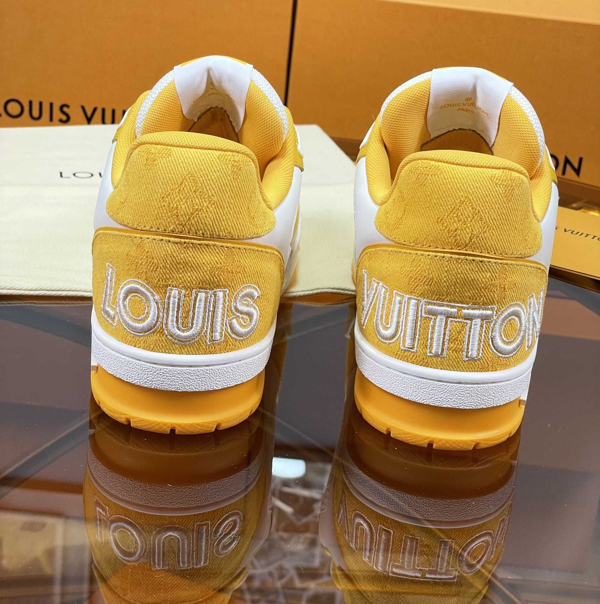 Louis Vuitton LV Trainer Sneaker     - FashionPlug
