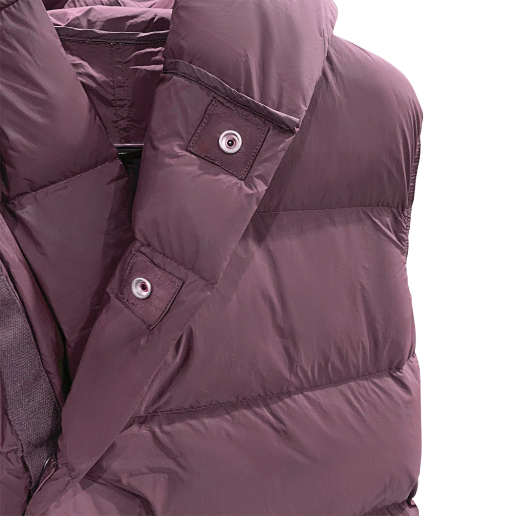 Rick Owens Women's Purple Liner Down Jacket - FashionPlug