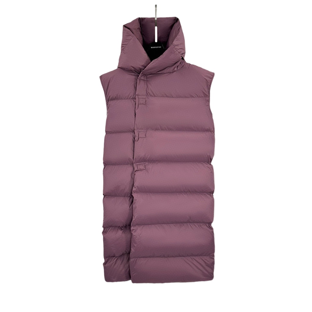 Rick Owens Women's Purple Liner Down Jacket - FashionPlug