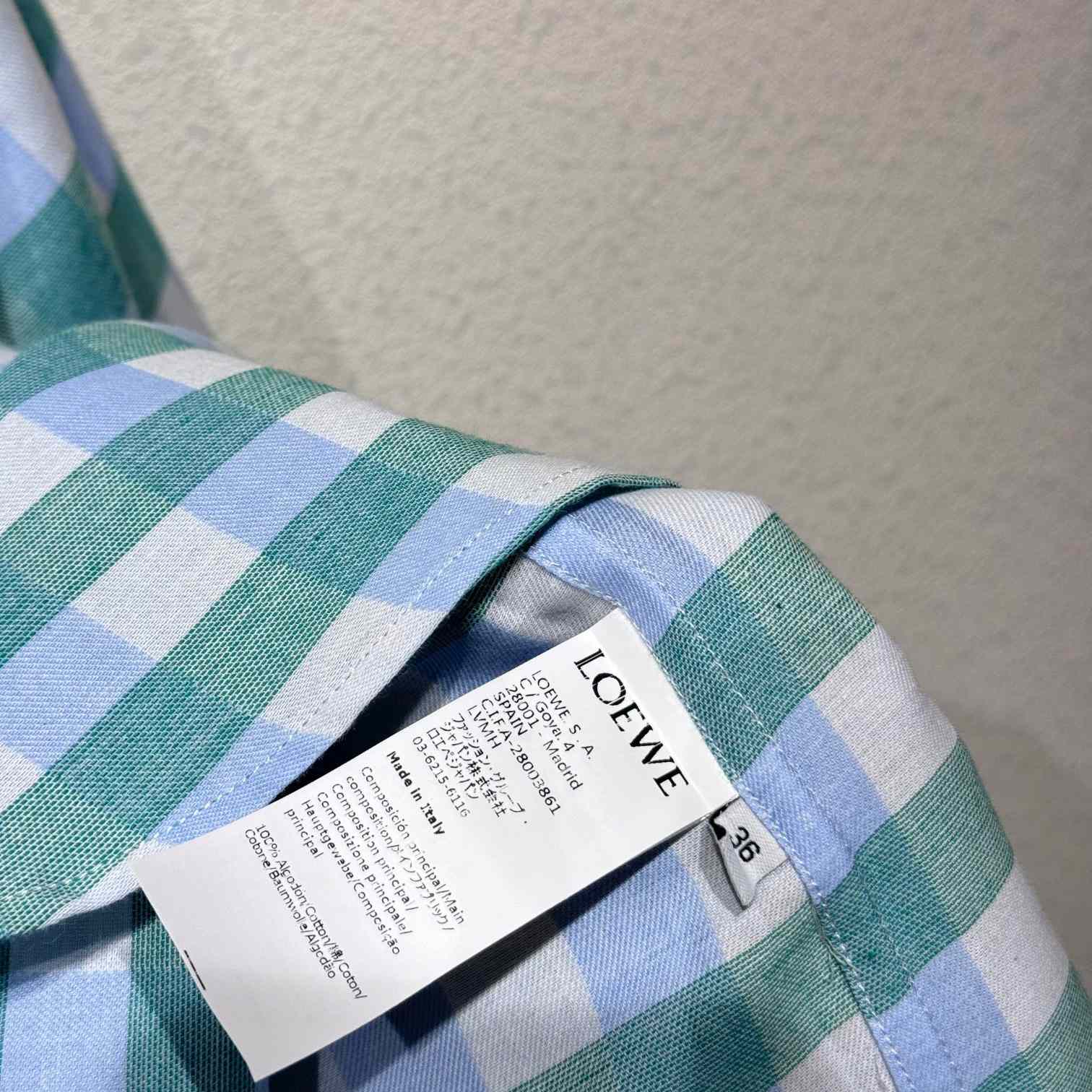 Loewe Shirt In Cotton - FashionPlug