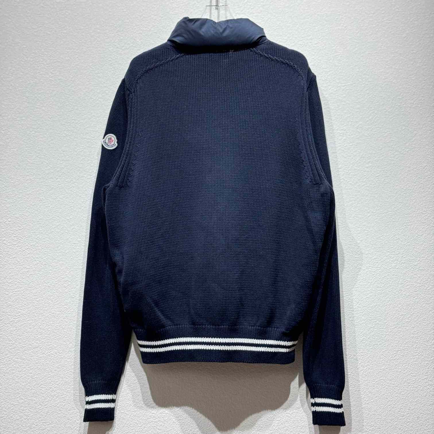 Moncler Padded Cotton Cardigan - FashionPlug