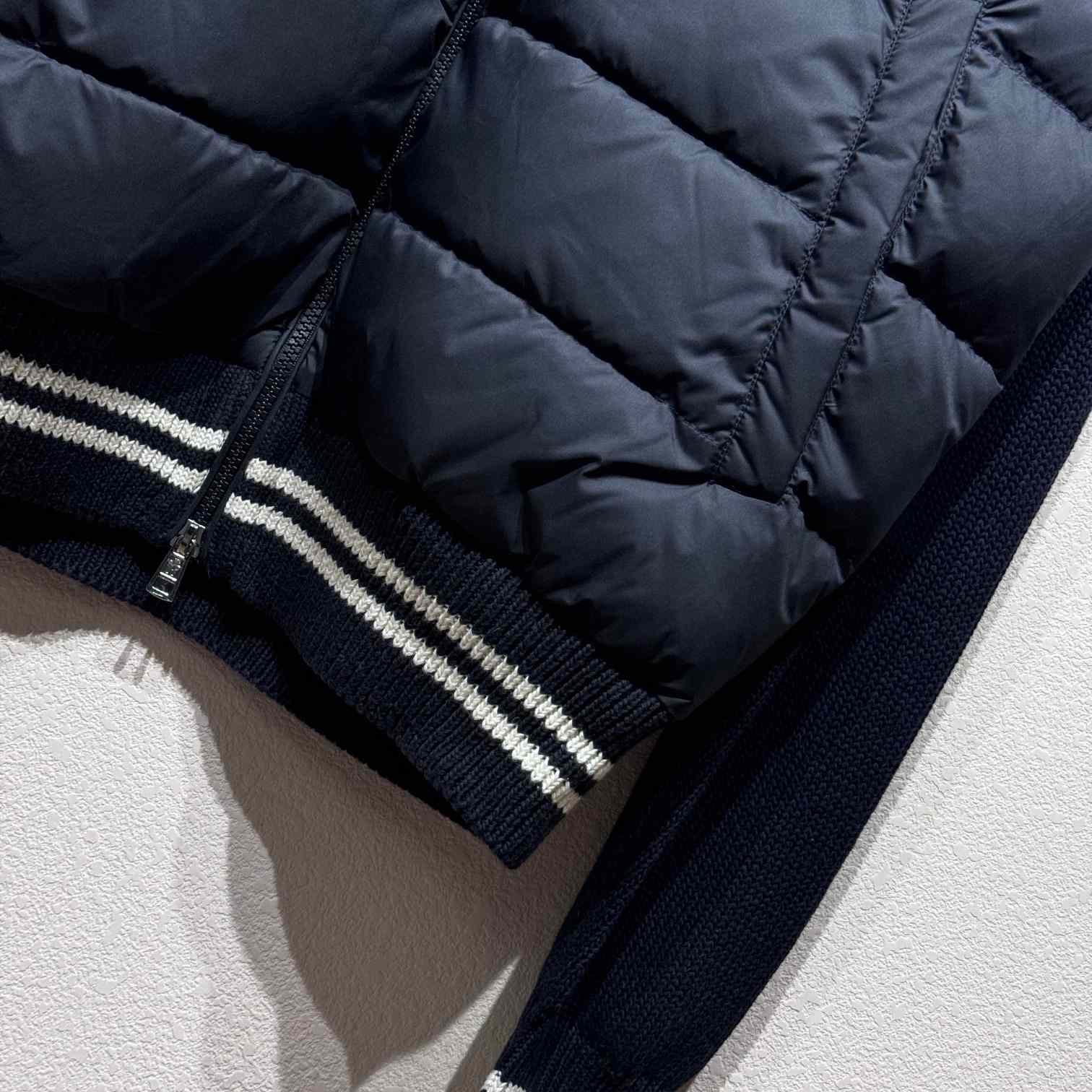 Moncler Padded Cotton Cardigan - FashionPlug