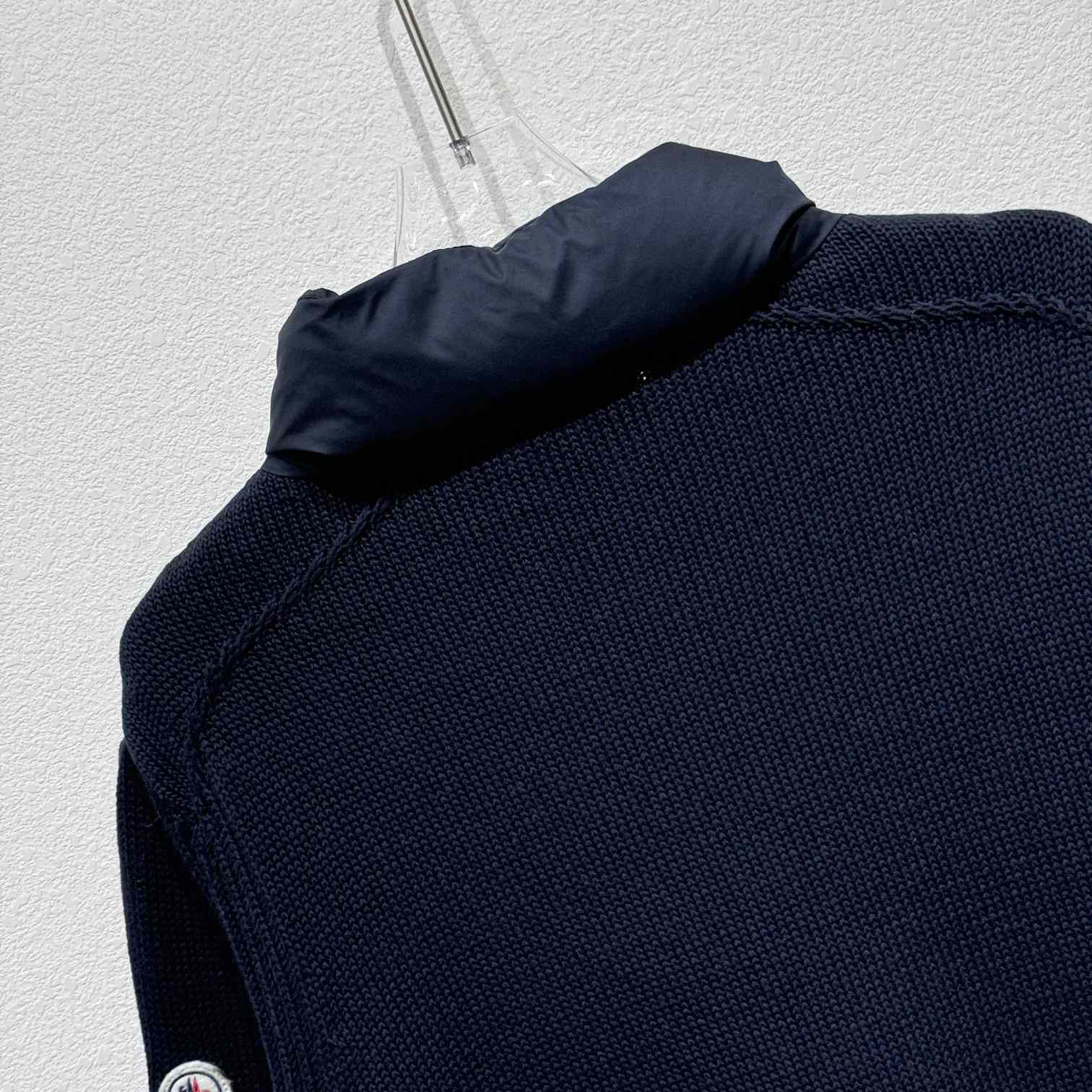 Moncler Padded Cotton Cardigan - FashionPlug