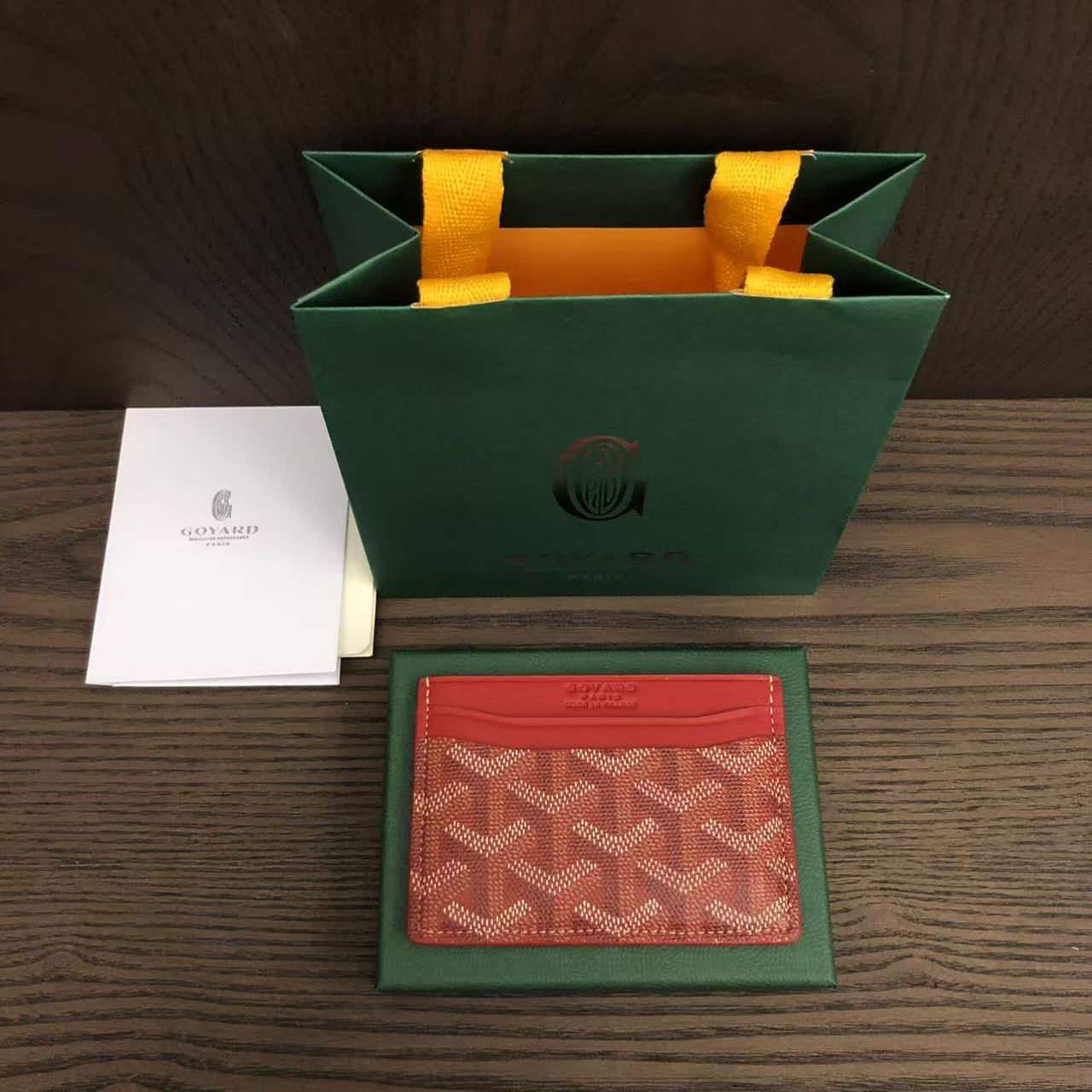 Goyard Card Holder  - FashionPlug