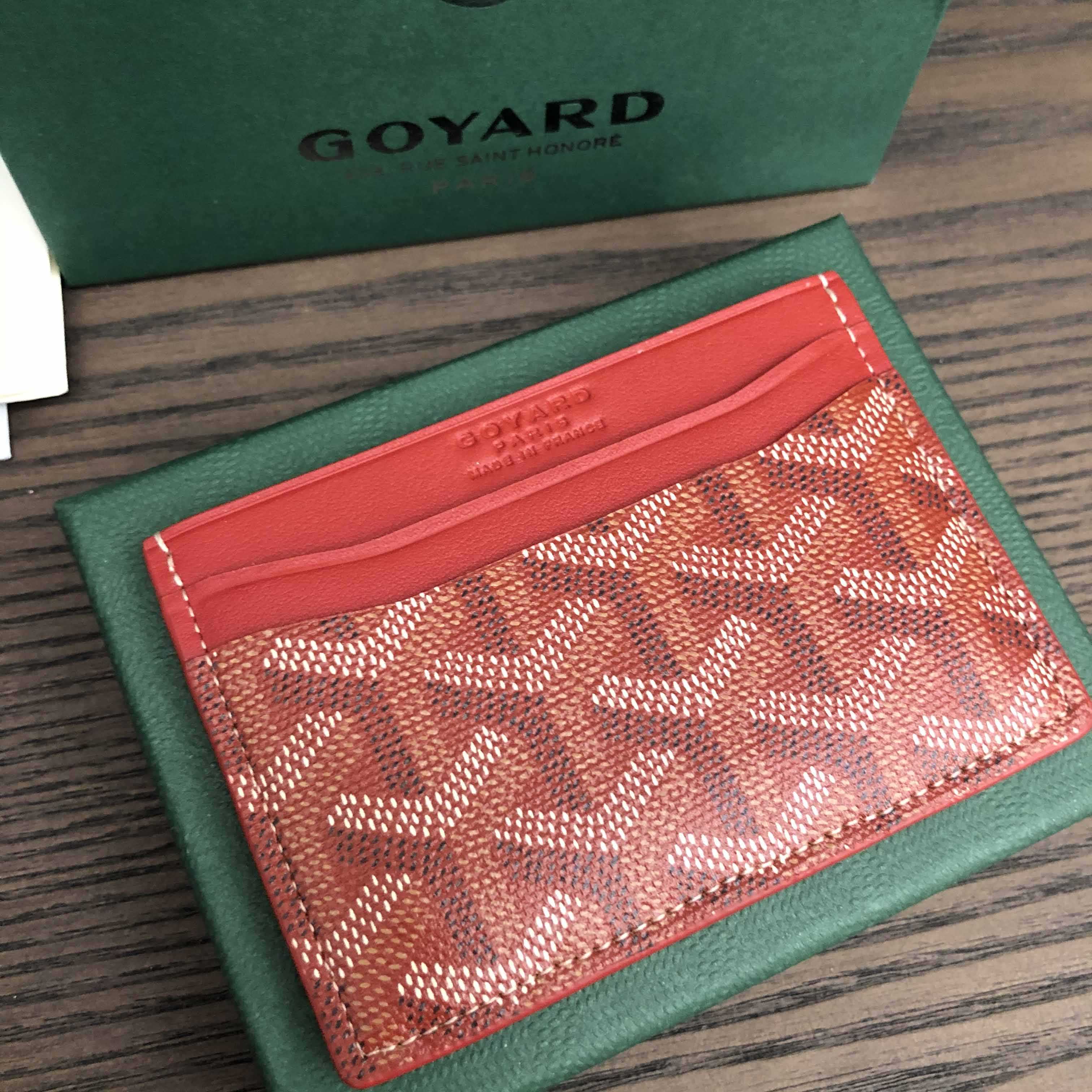 Goyard Card Holder  - FashionPlug