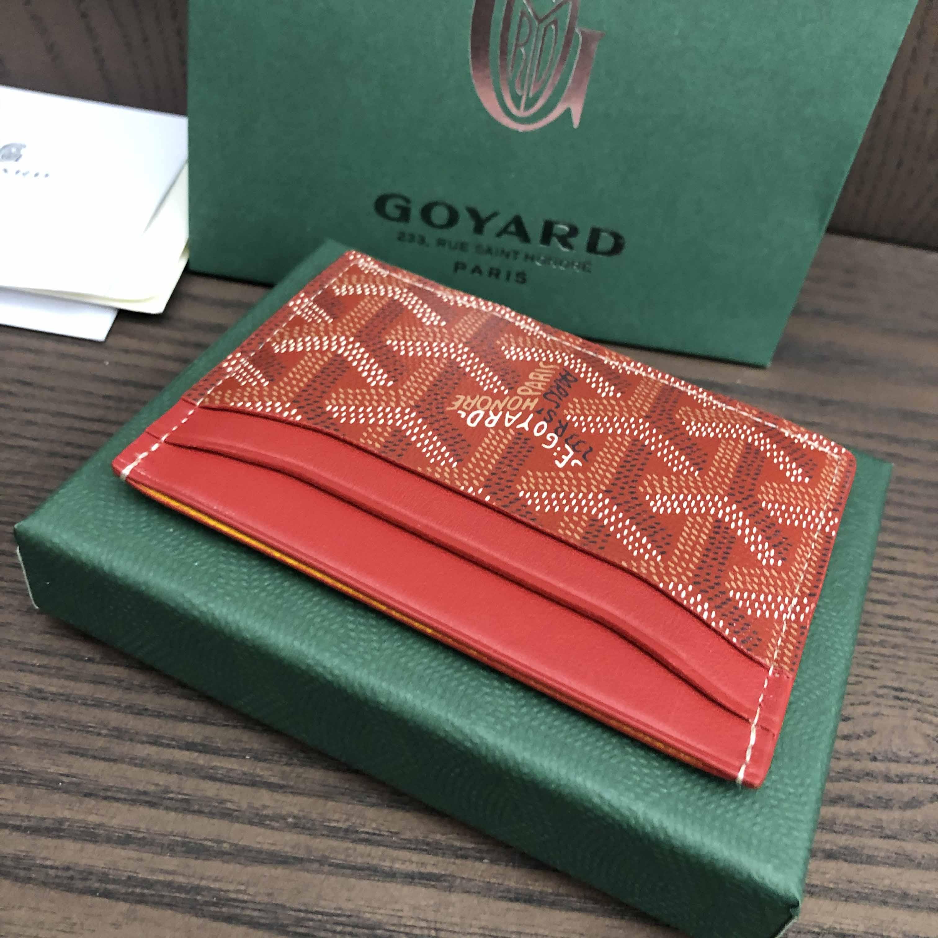 Goyard Card Holder  - FashionPlug