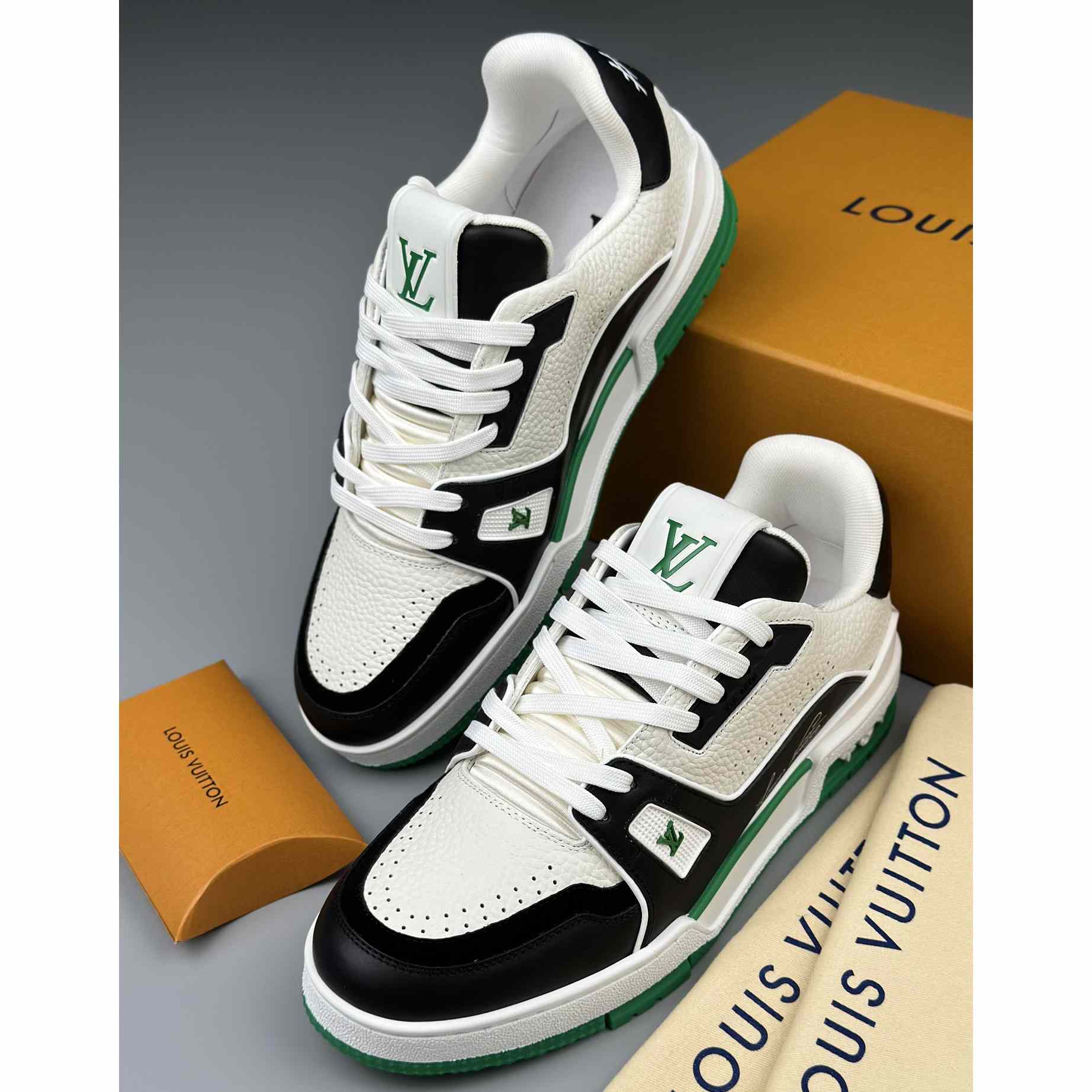 Louis Vuitton LV Trainer Sneaker        - FashionPlug
