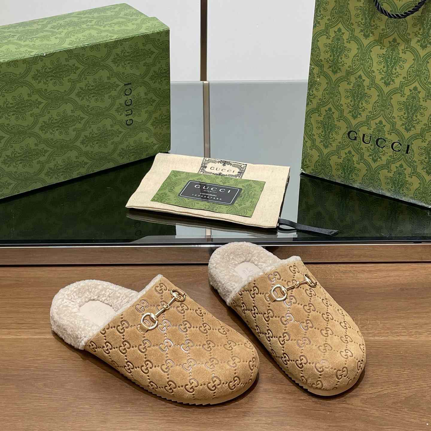 Gucci Women's Horsebit Mule - FashionPlug