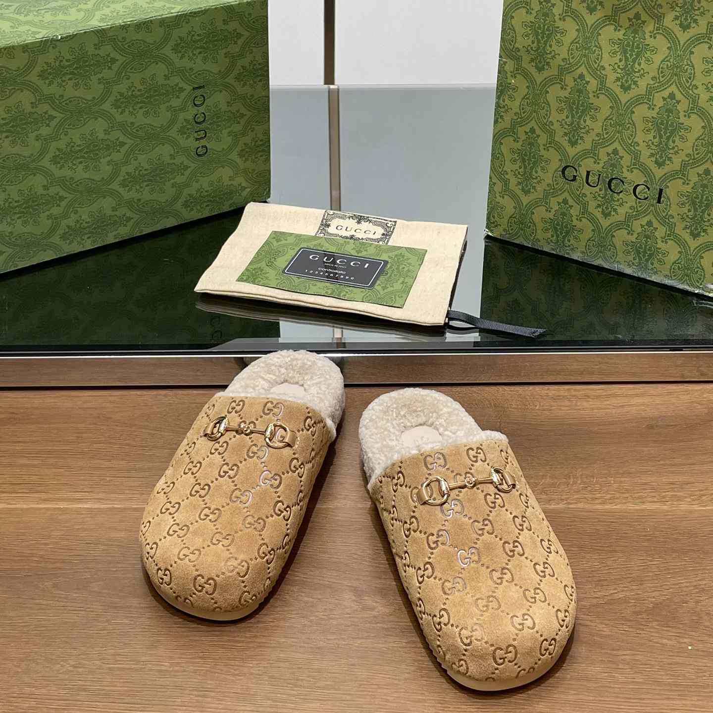 Gucci Women's Horsebit Mule - FashionPlug