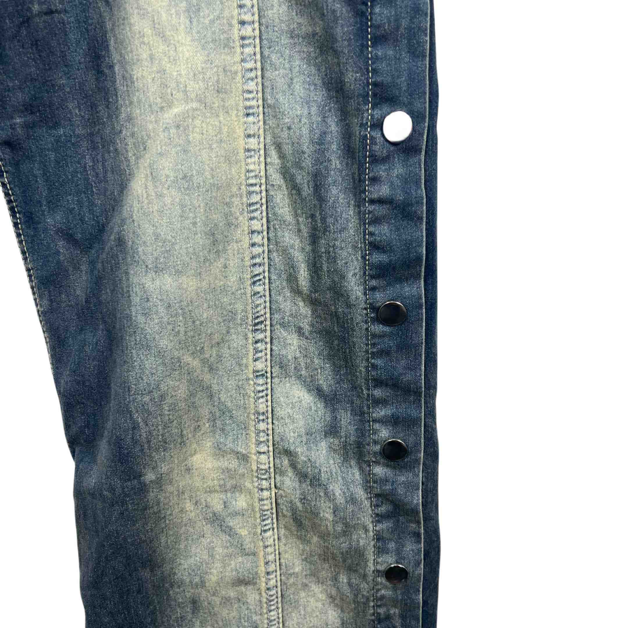 Rick Owens DRKSHDW Denim Hustler Pusher Pants - FashionPlug