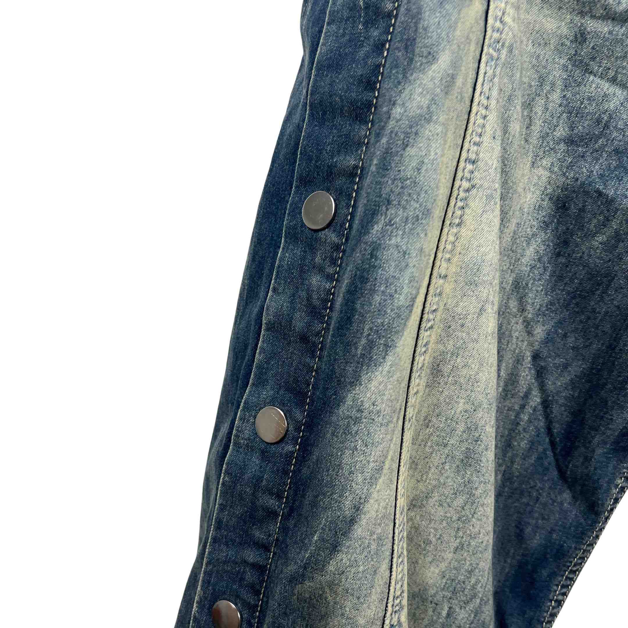 Rick Owens DRKSHDW Denim Hustler Pusher Pants - FashionPlug