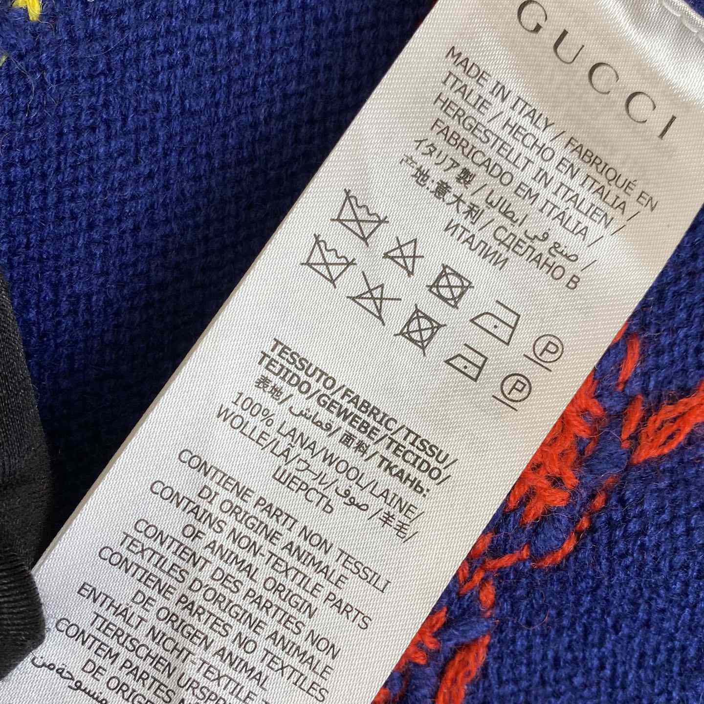 Gucci Freya Hartas Gg Animal Wool Sweater - FashionPlug