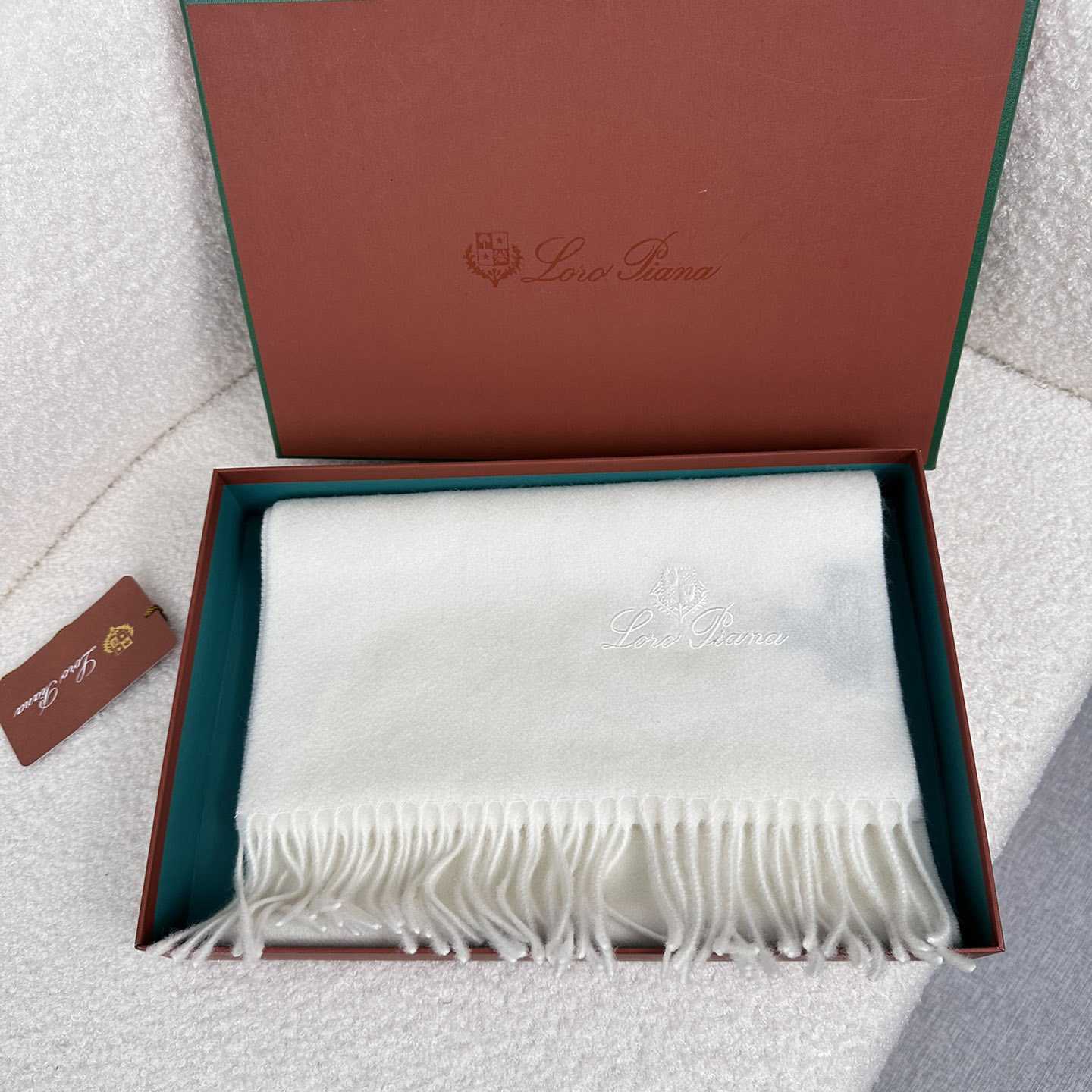 Loro Piana Grande Unita Scarf - FashionPlug