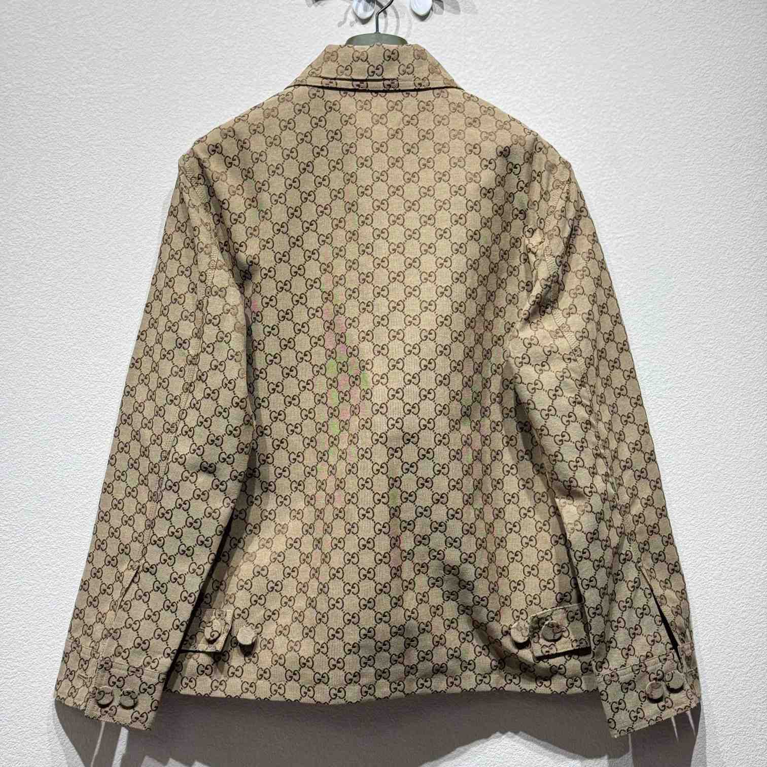 Gucci GG Mixed Cotton Jacket - FashionPlug