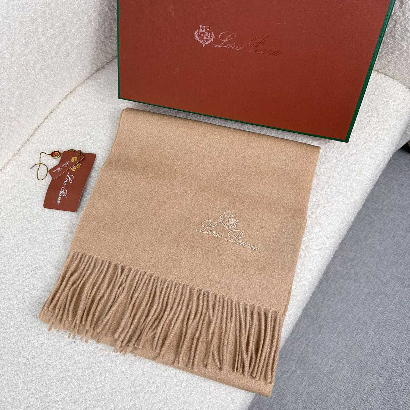 Loro Piana Grande Unita Scarf - FashionPlug