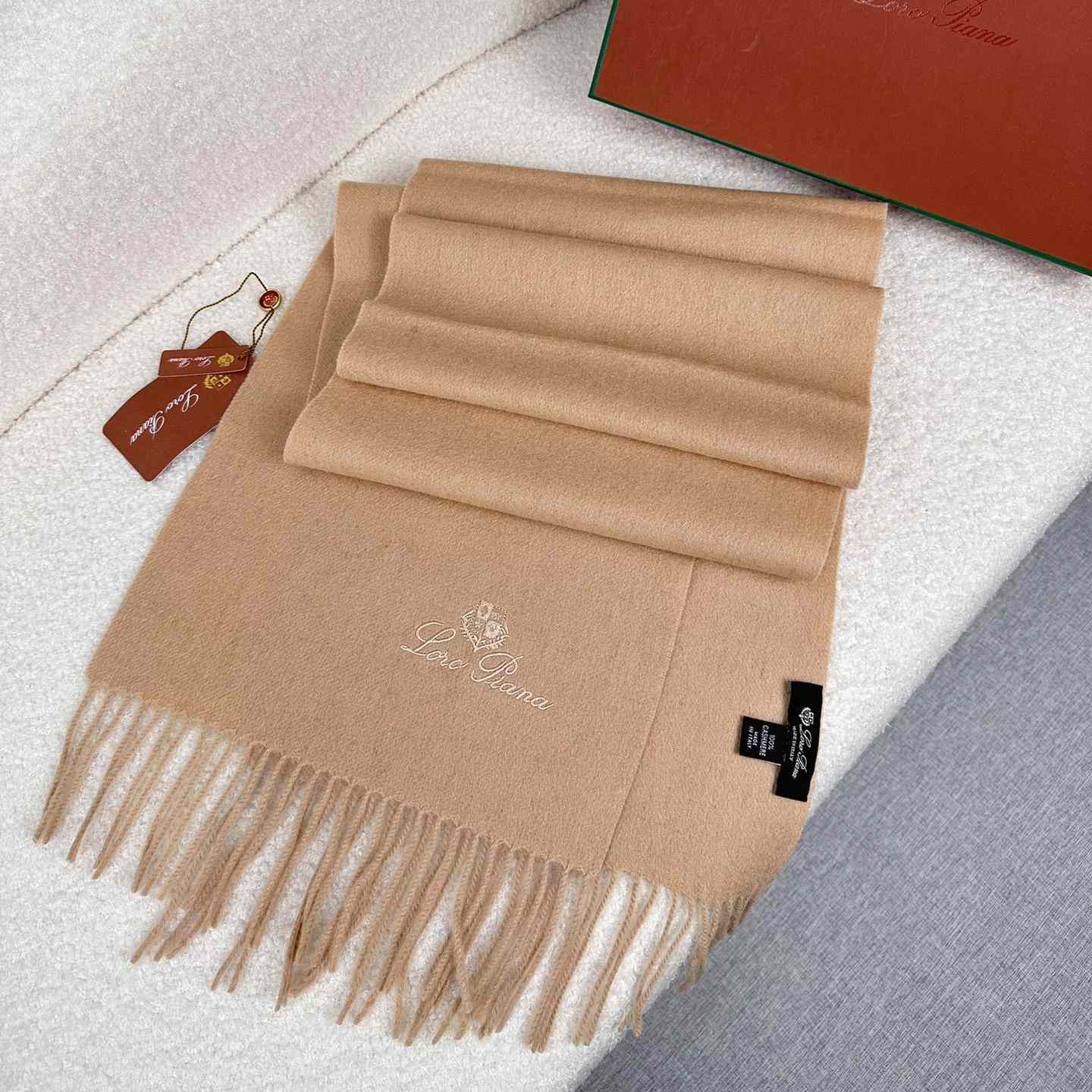 Loro Piana Grande Unita Scarf - FashionPlug