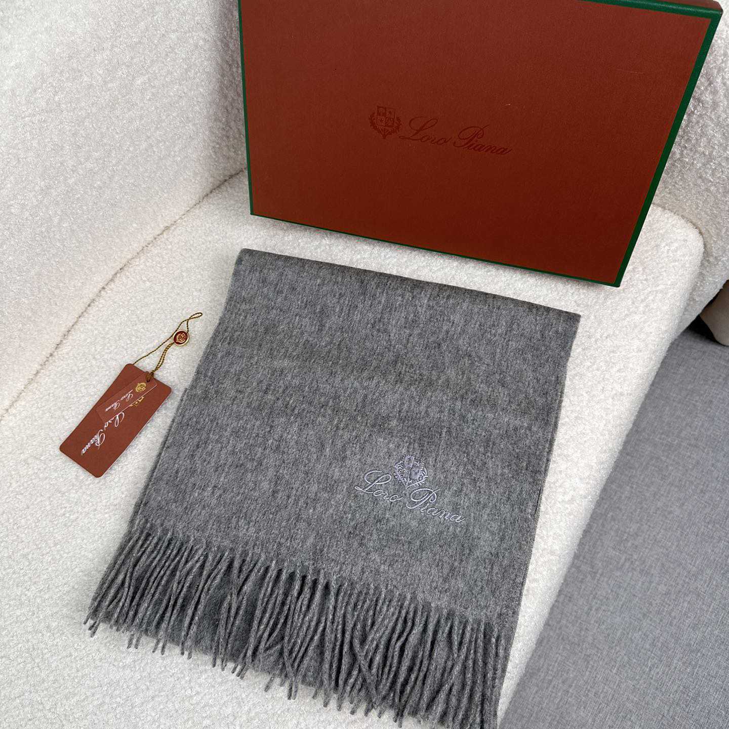 Loro Piana Grande Unita Scarf - FashionPlug
