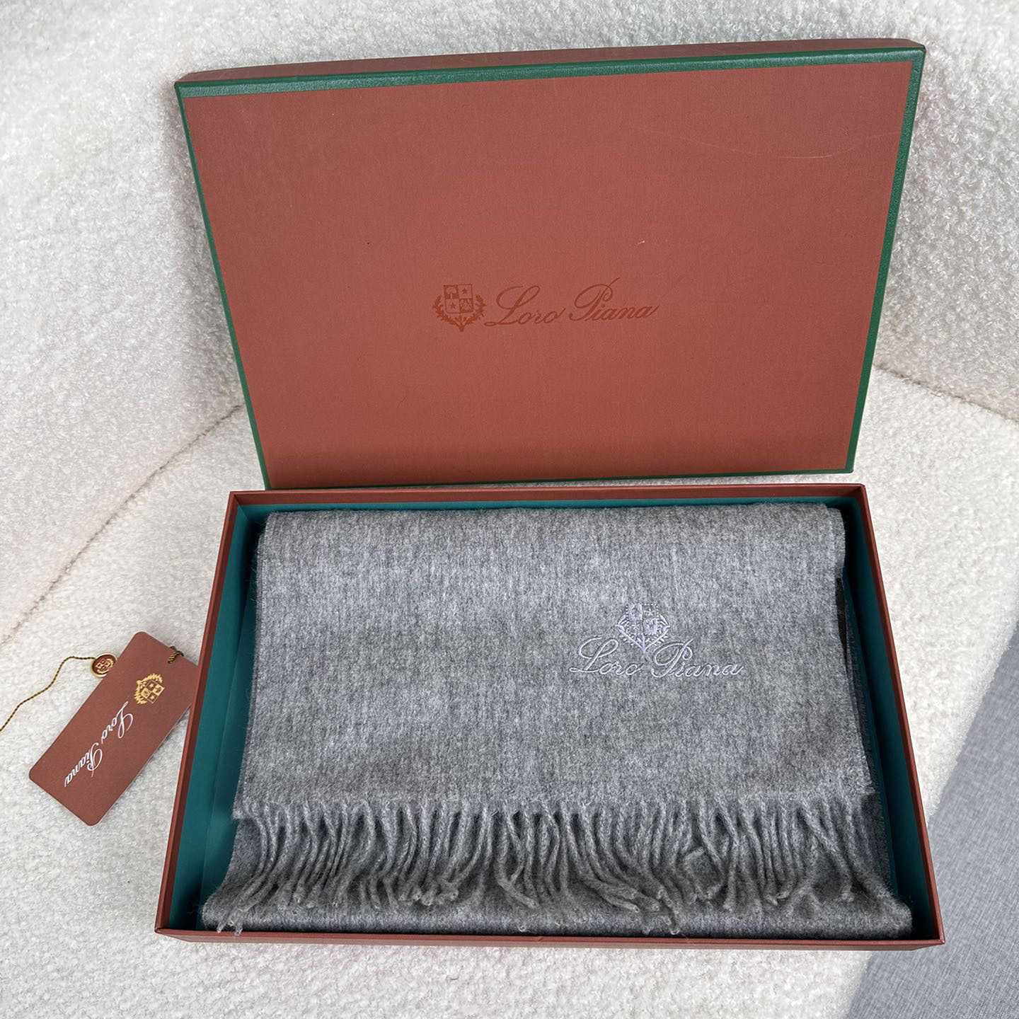 Loro Piana Grande Unita Scarf - FashionPlug
