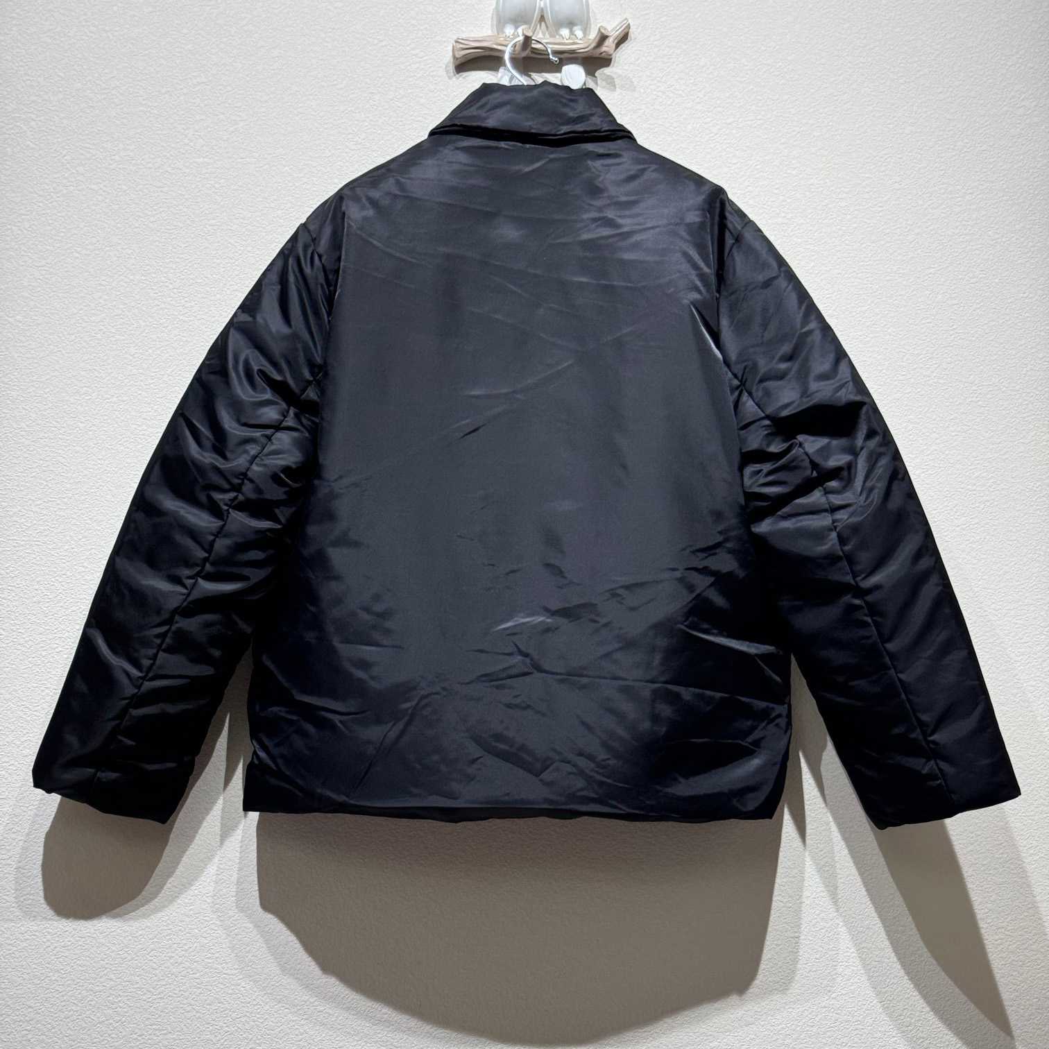 Prada Cropped Re-Nylon Down Jacket - FashionPlug