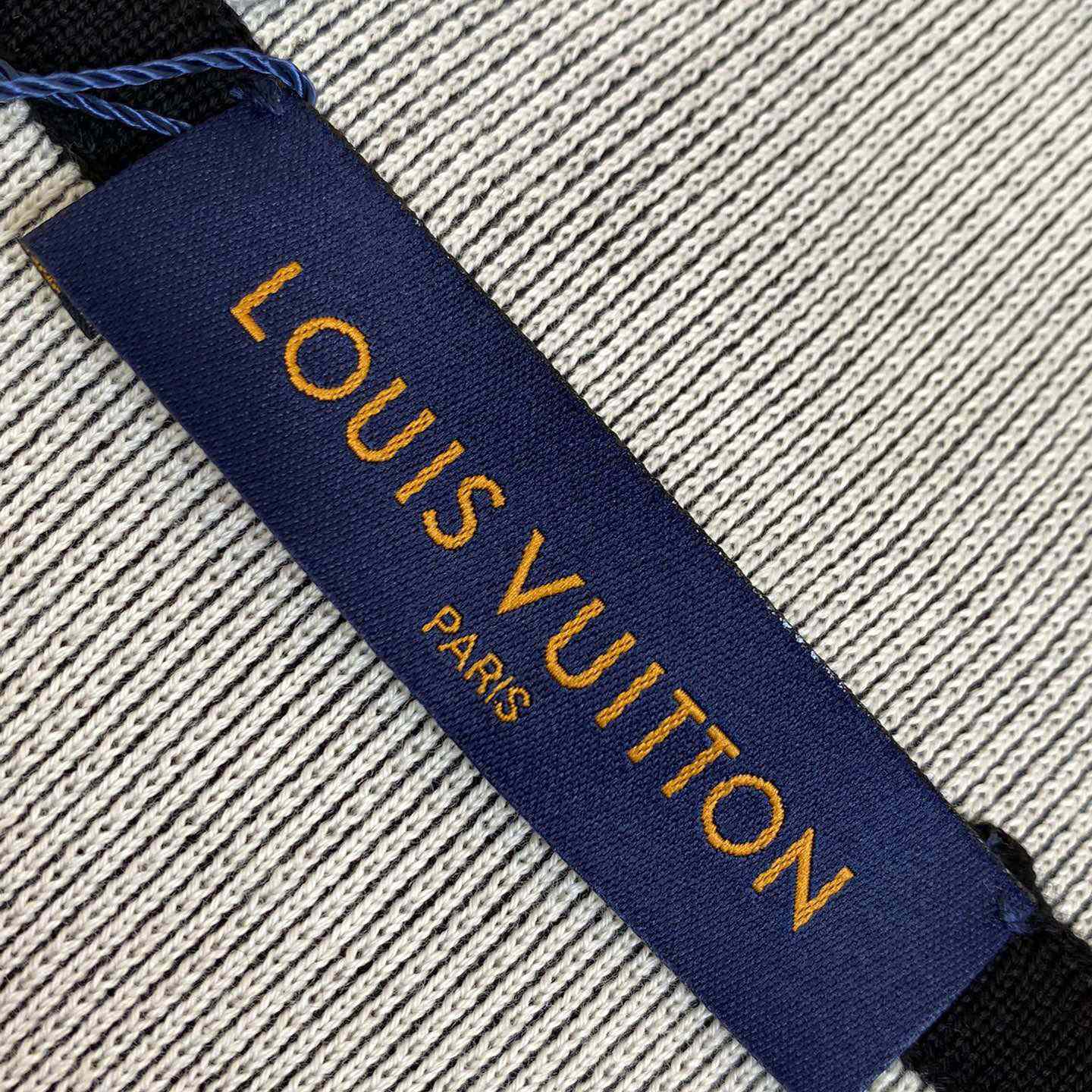 Louis Vuitton Graphic Intarsia Zipped Cotton Hoodie   1AFXKW - FashionPlug