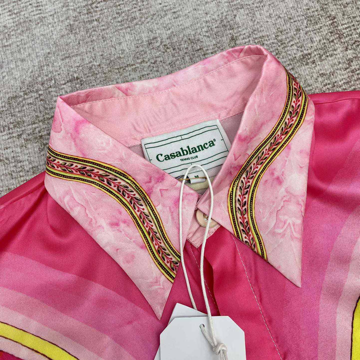 Casablanca - Le Jardin Ideal-print shirt      CA3496 - FashionPlug