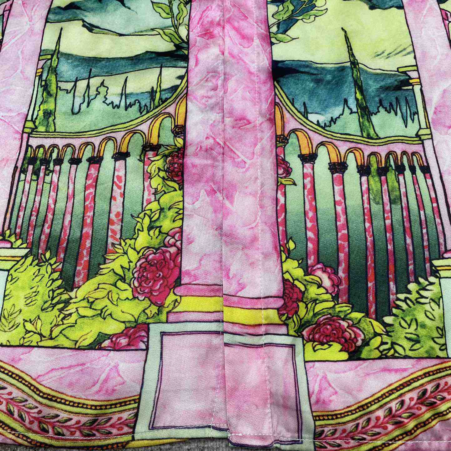 Casablanca - Le Jardin Ideal-print shirt      CA3496 - FashionPlug