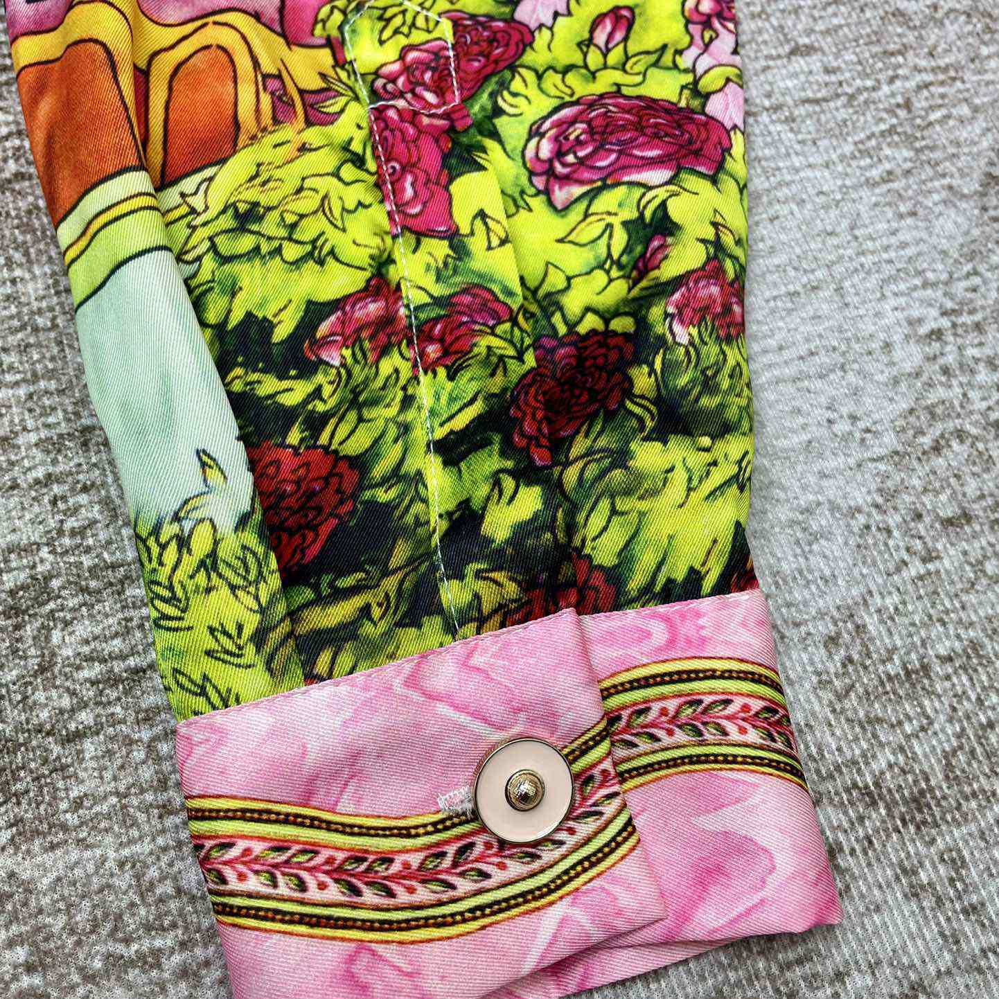 Casablanca - Le Jardin Ideal-print shirt      CA3496 - FashionPlug