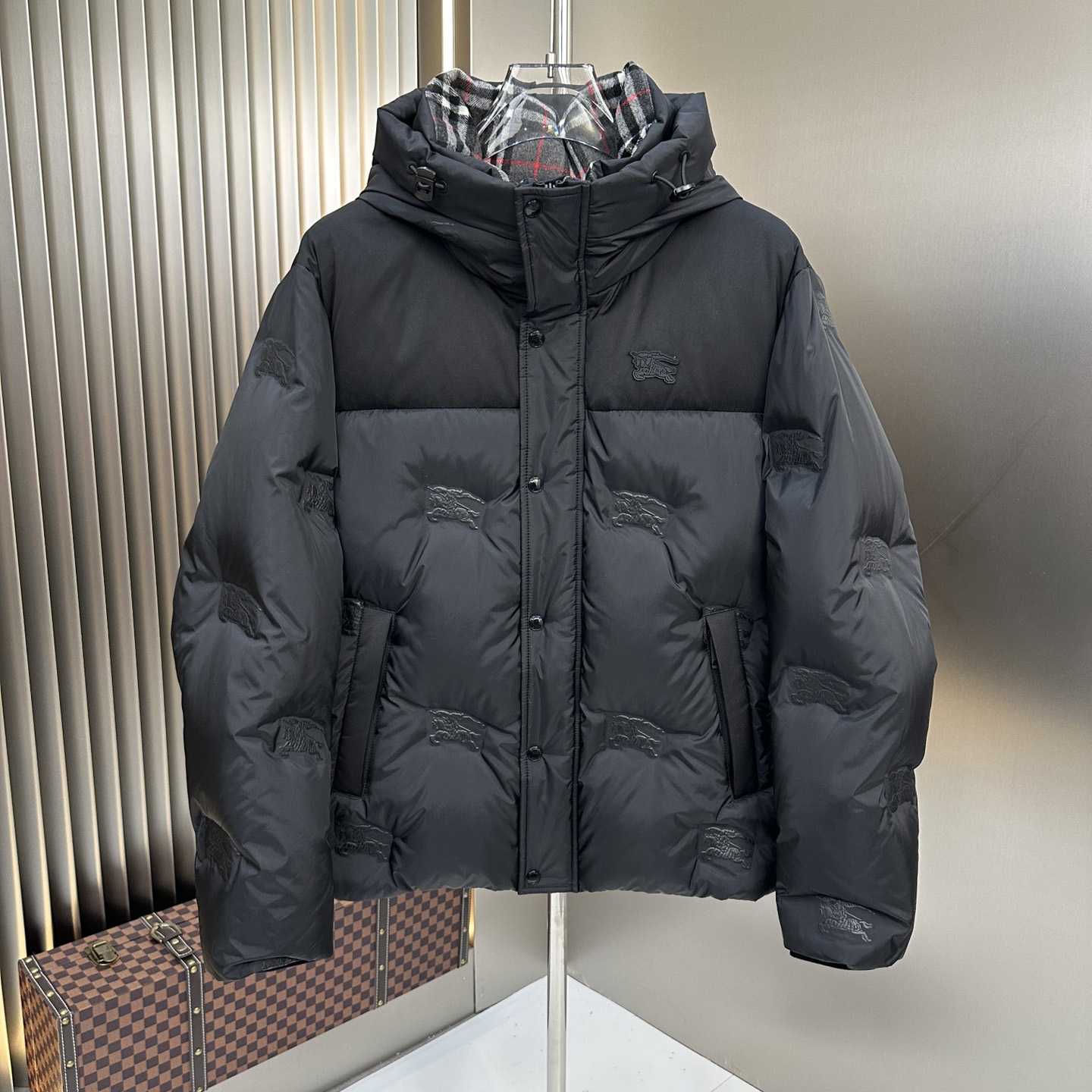 Burberry Black Down Jacket - FashionPlug
