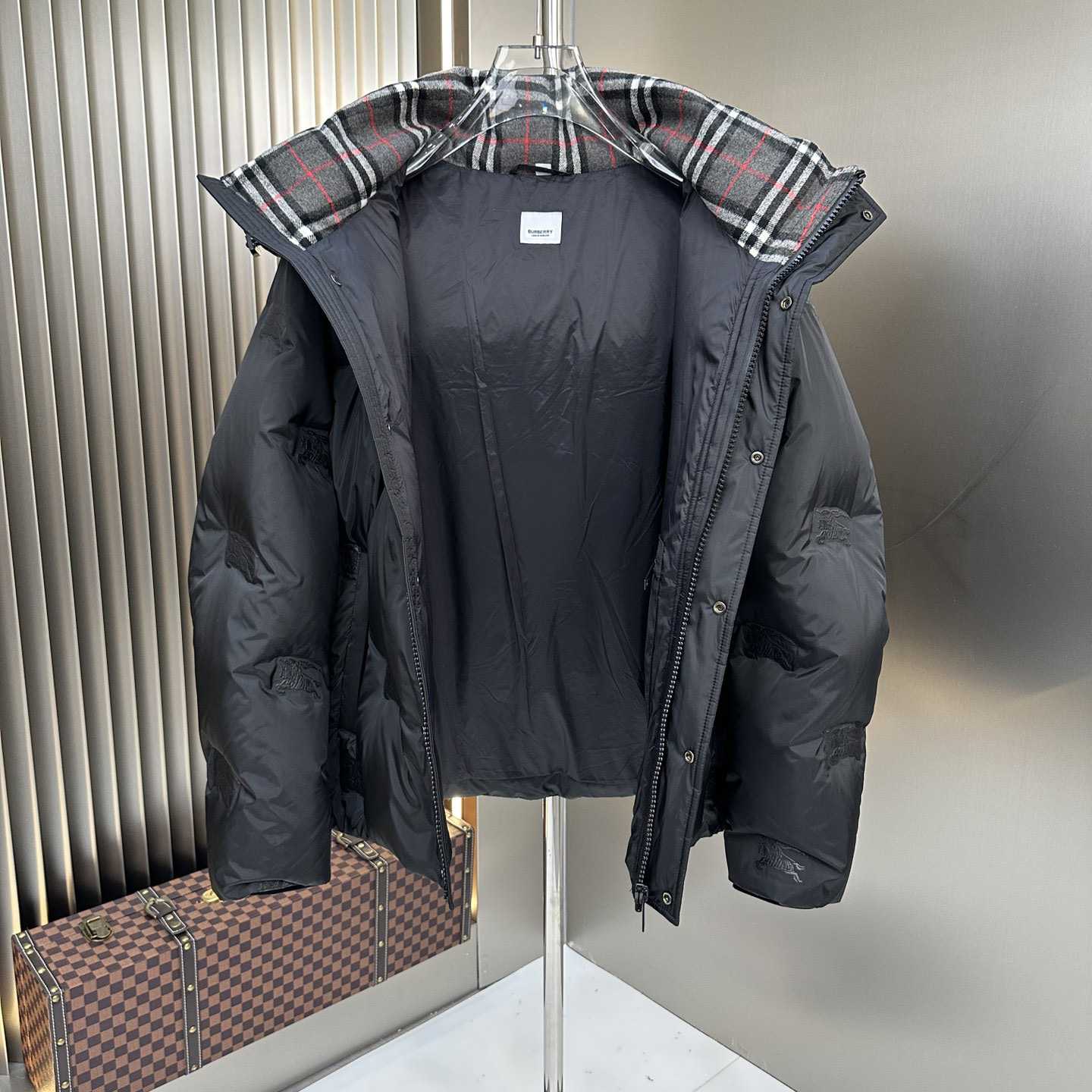 Burberry Black Down Jacket - FashionPlug