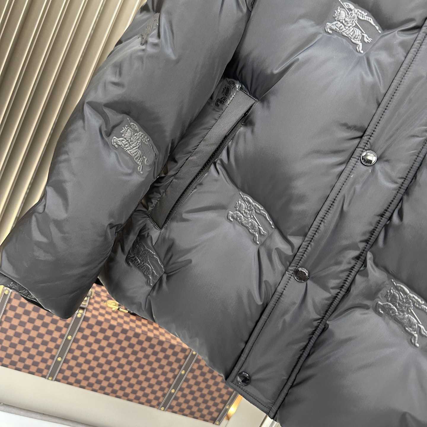 Burberry Black Down Jacket - FashionPlug