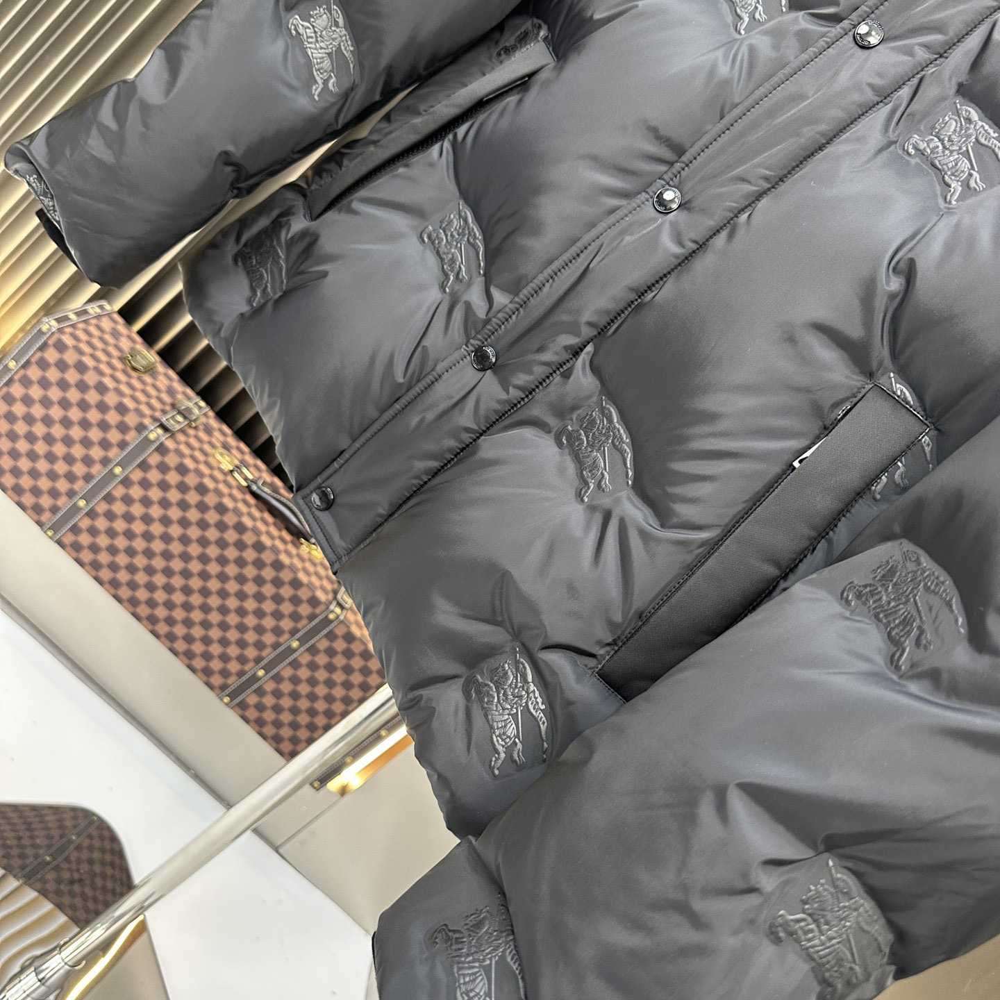 Burberry Black Down Jacket - FashionPlug