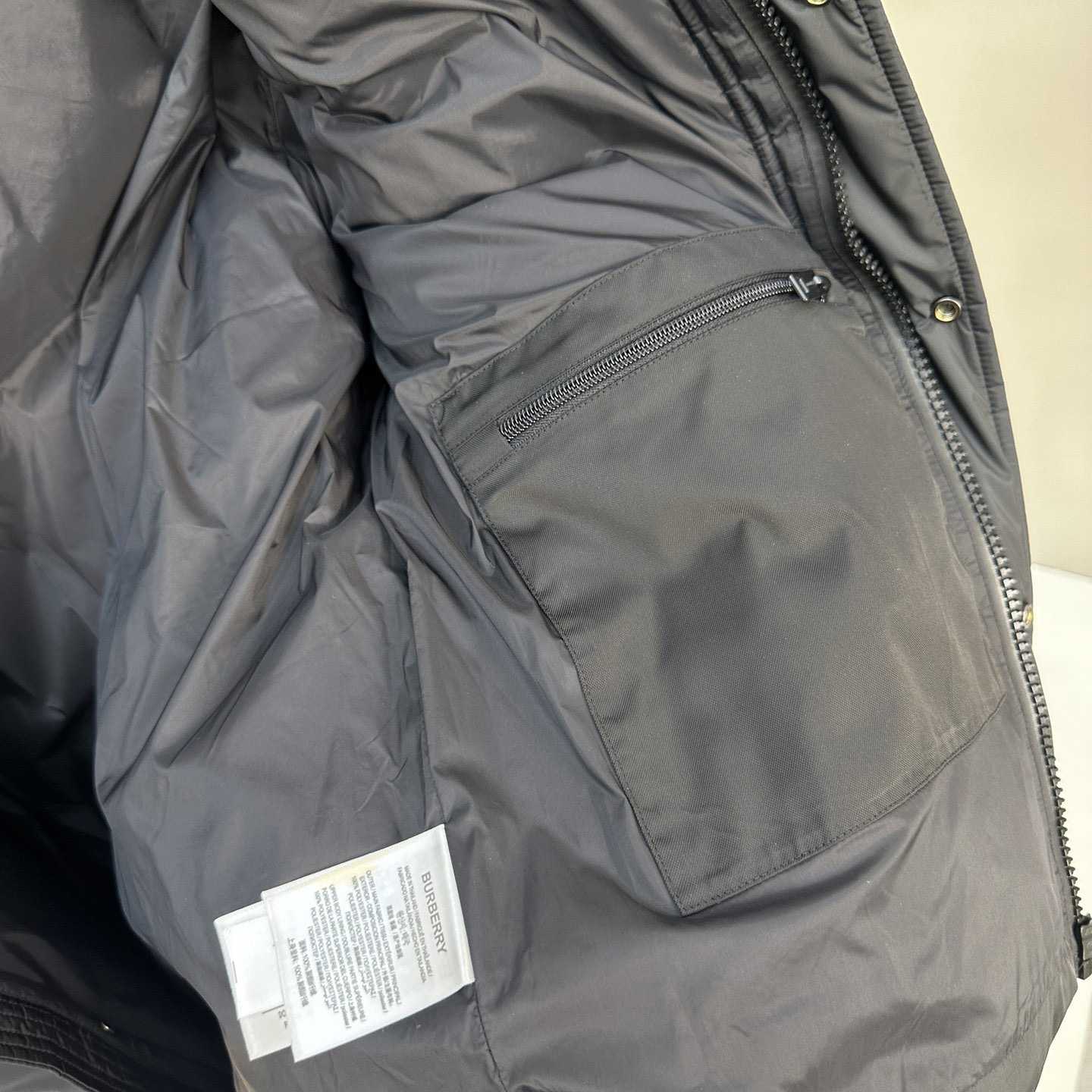 Burberry Black Down Jacket - FashionPlug