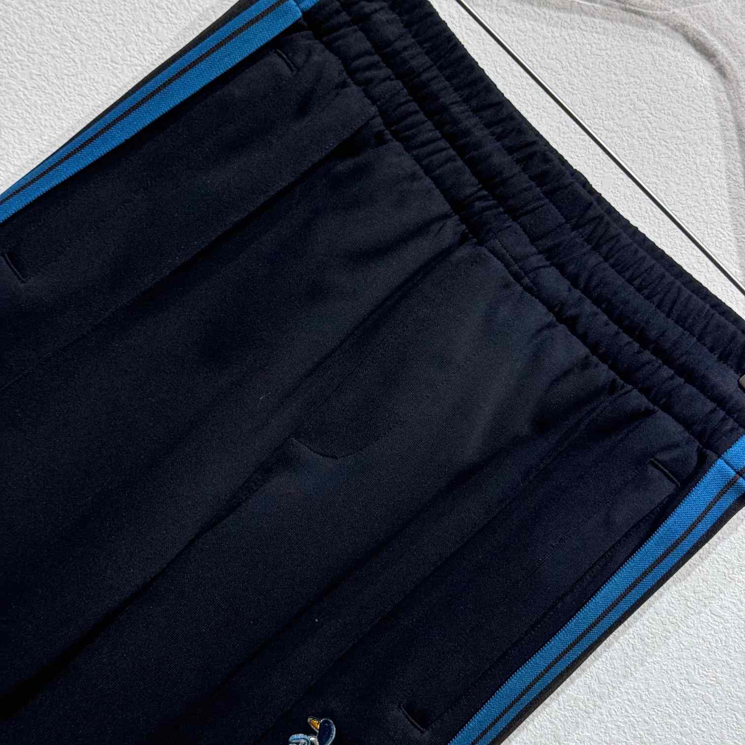 Burberry Striped Jersey Track Pants - FashionPlug