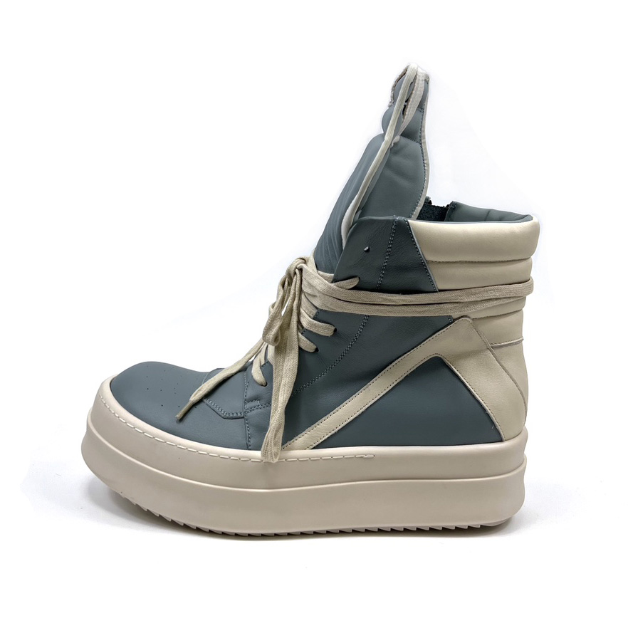 Rick Owens Geobasket High-Top Sneakers - FashionPlug