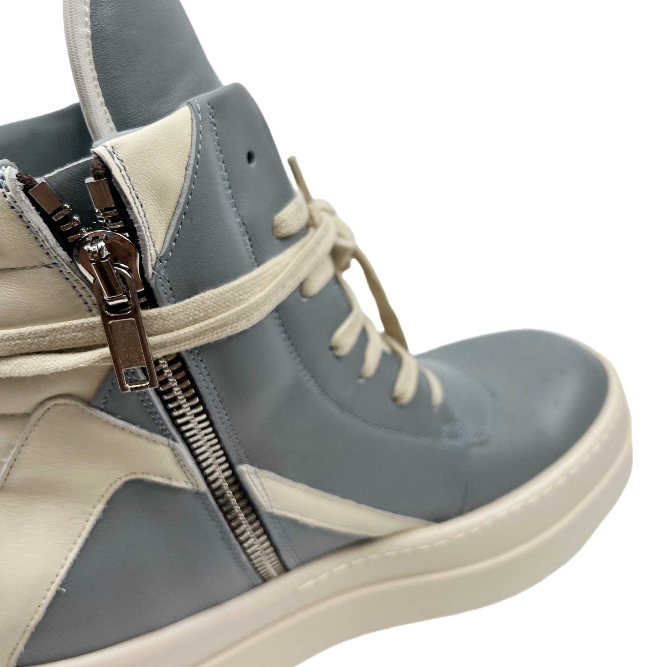 Rick Owens Geobasket High-Top Sneakers - FashionPlug