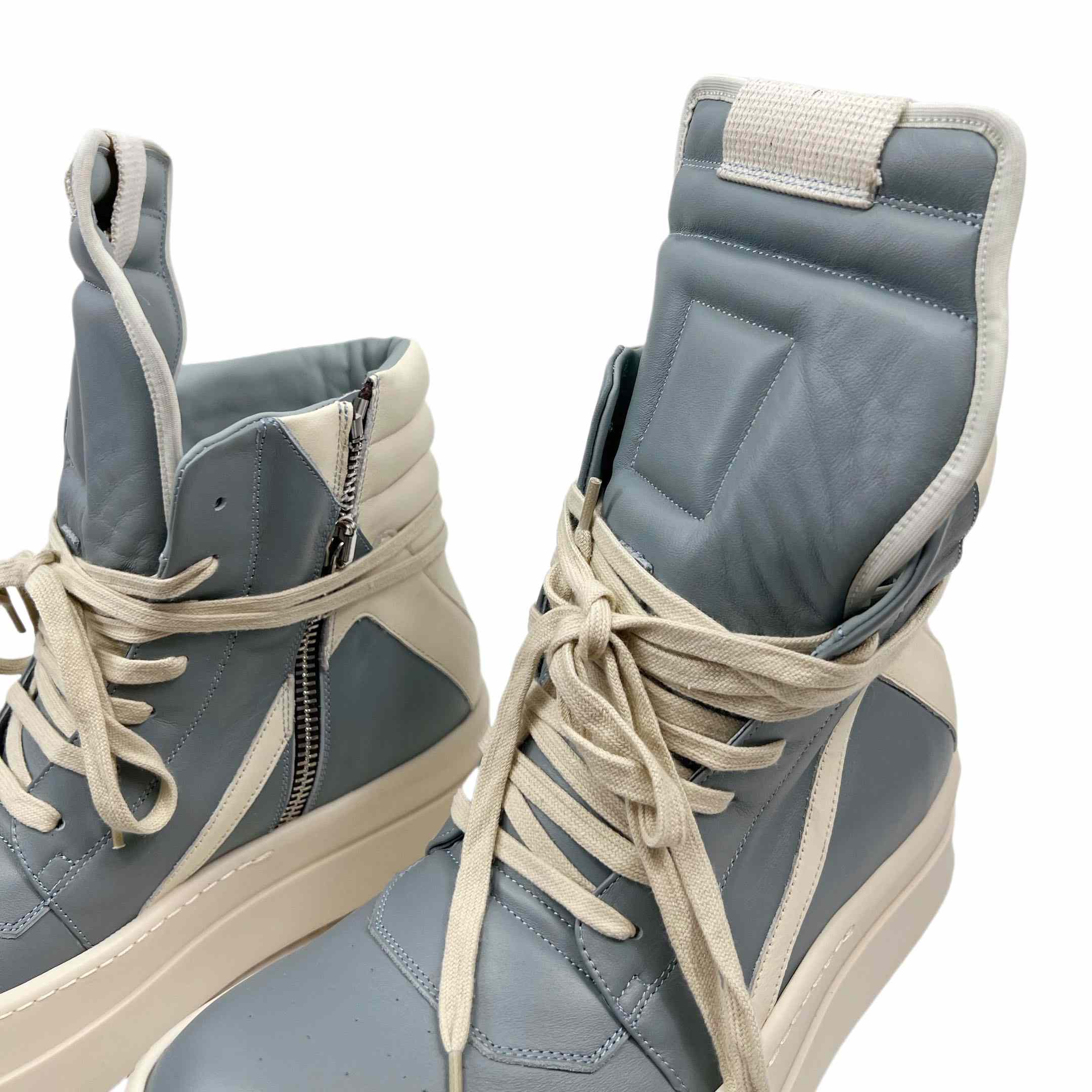 Rick Owens Geobasket High-Top Sneakers - FashionPlug