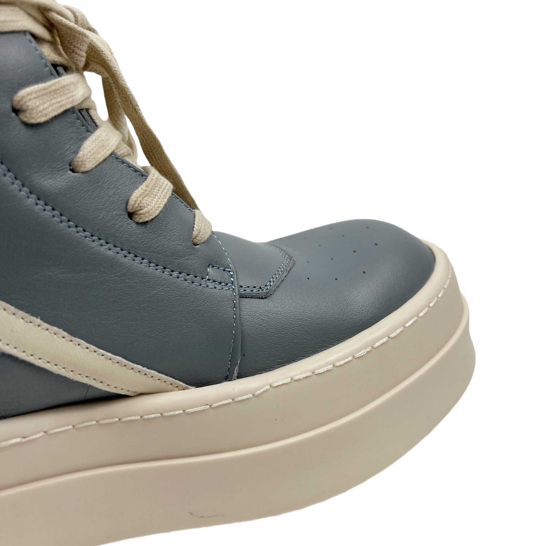 Rick Owens Geobasket High-Top Sneakers - FashionPlug