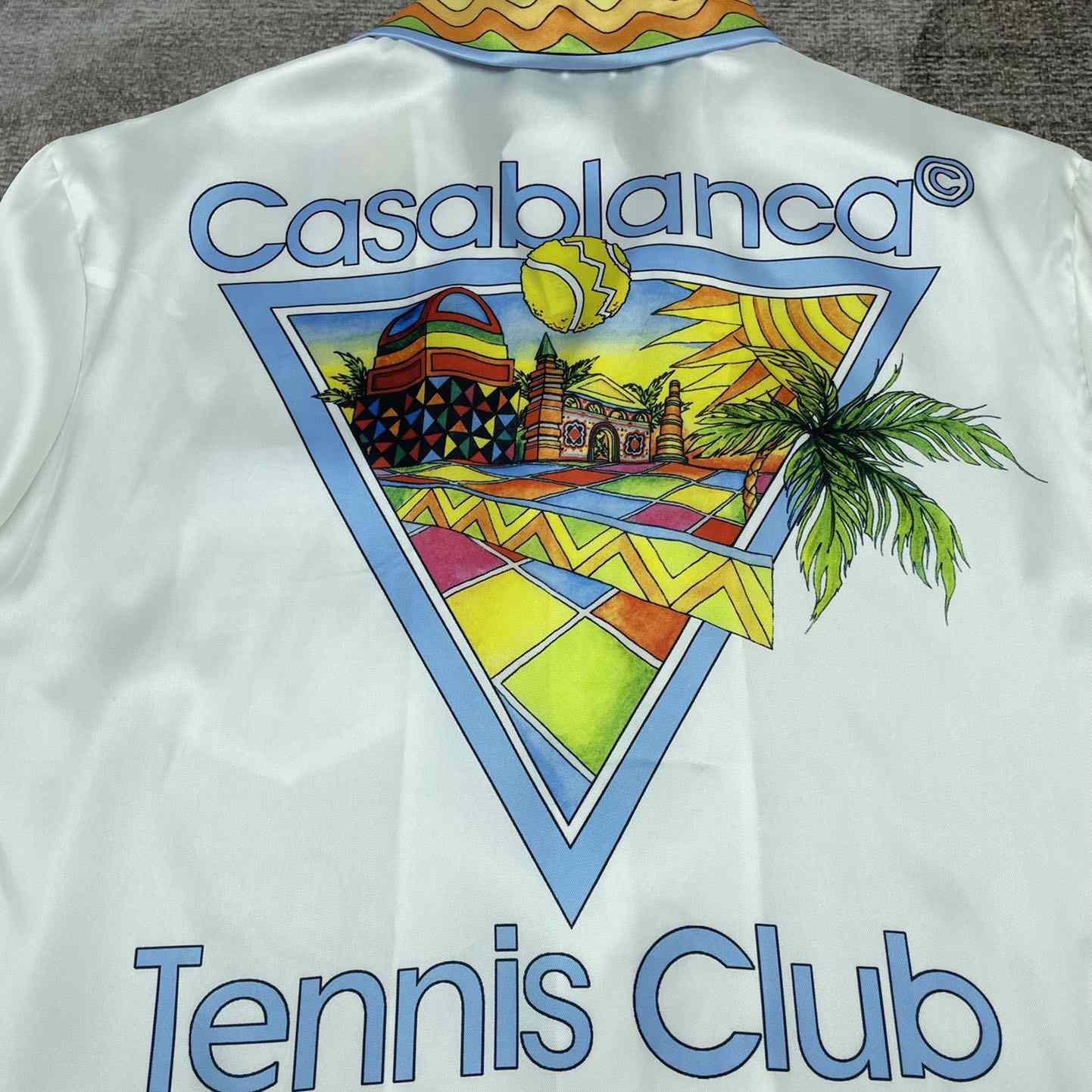 Casablanca - Afro Cubism Silk Shirt    CA3459     - FashionPlug