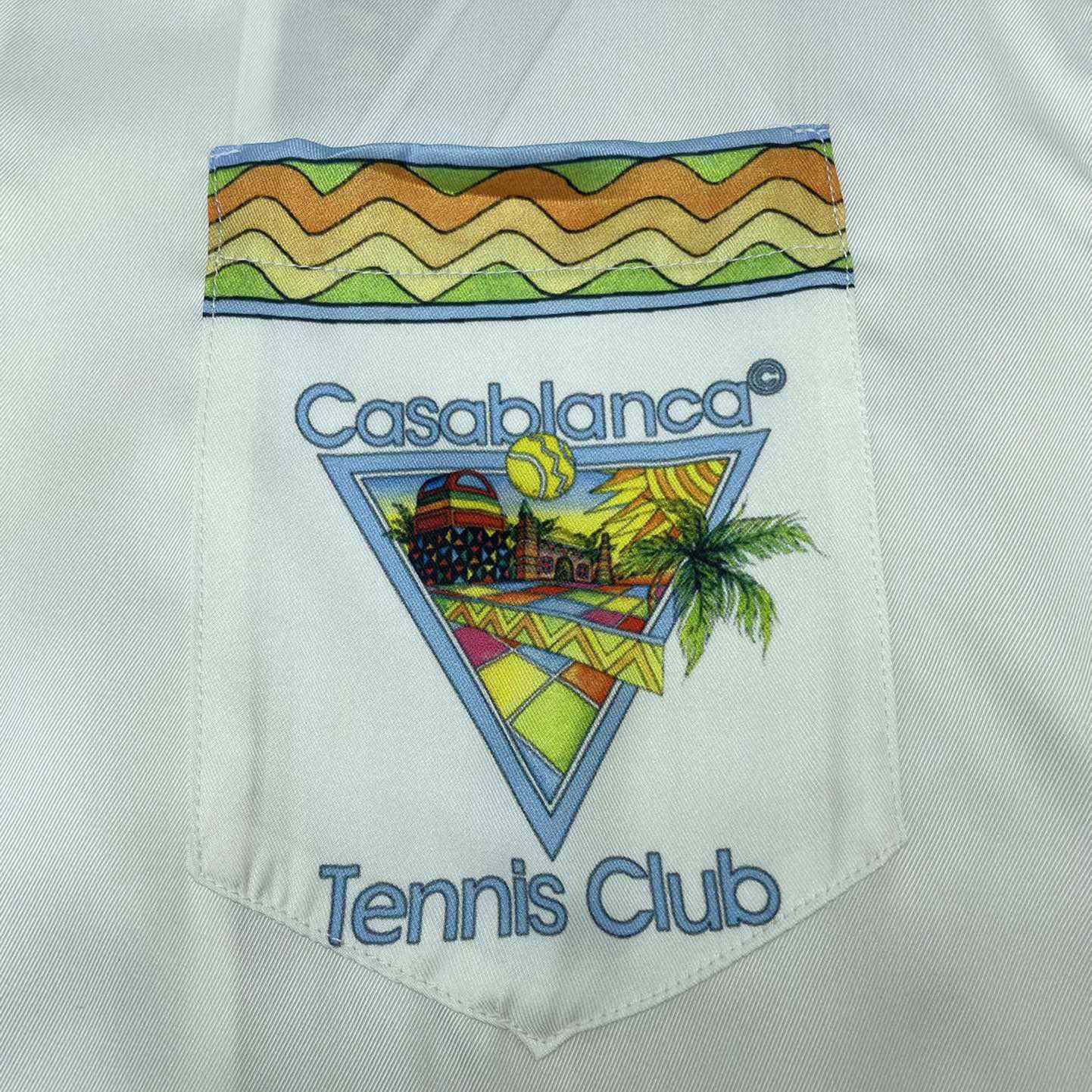 Casablanca - Afro Cubism Silk Shirt    CA3459     - FashionPlug