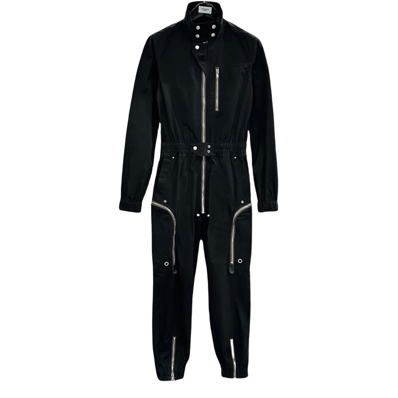 Rick Owens Long-sleeve Zip-up Jumpsuit - FashionPlug