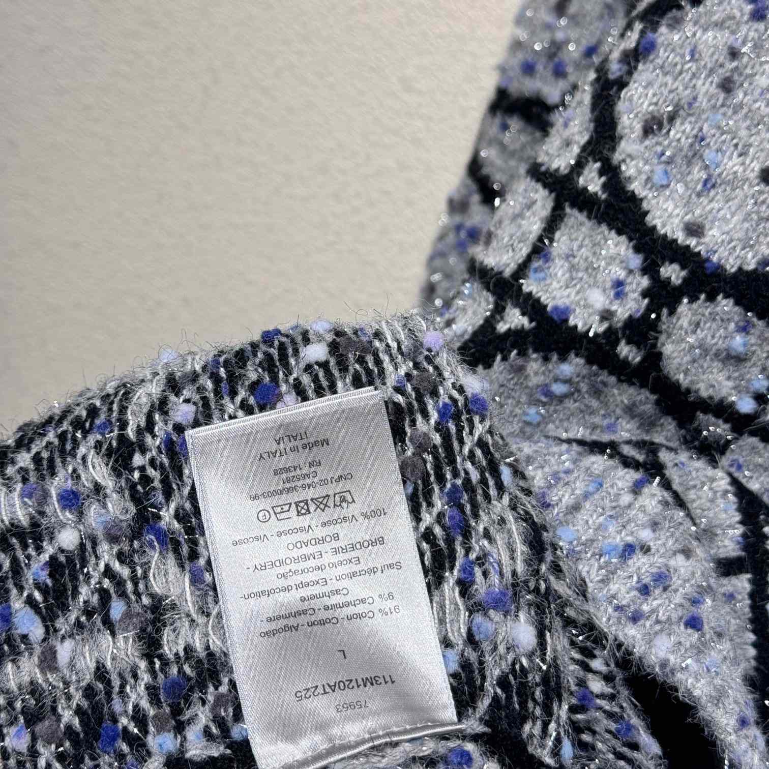 Dior Cannage Sweater - FashionPlug