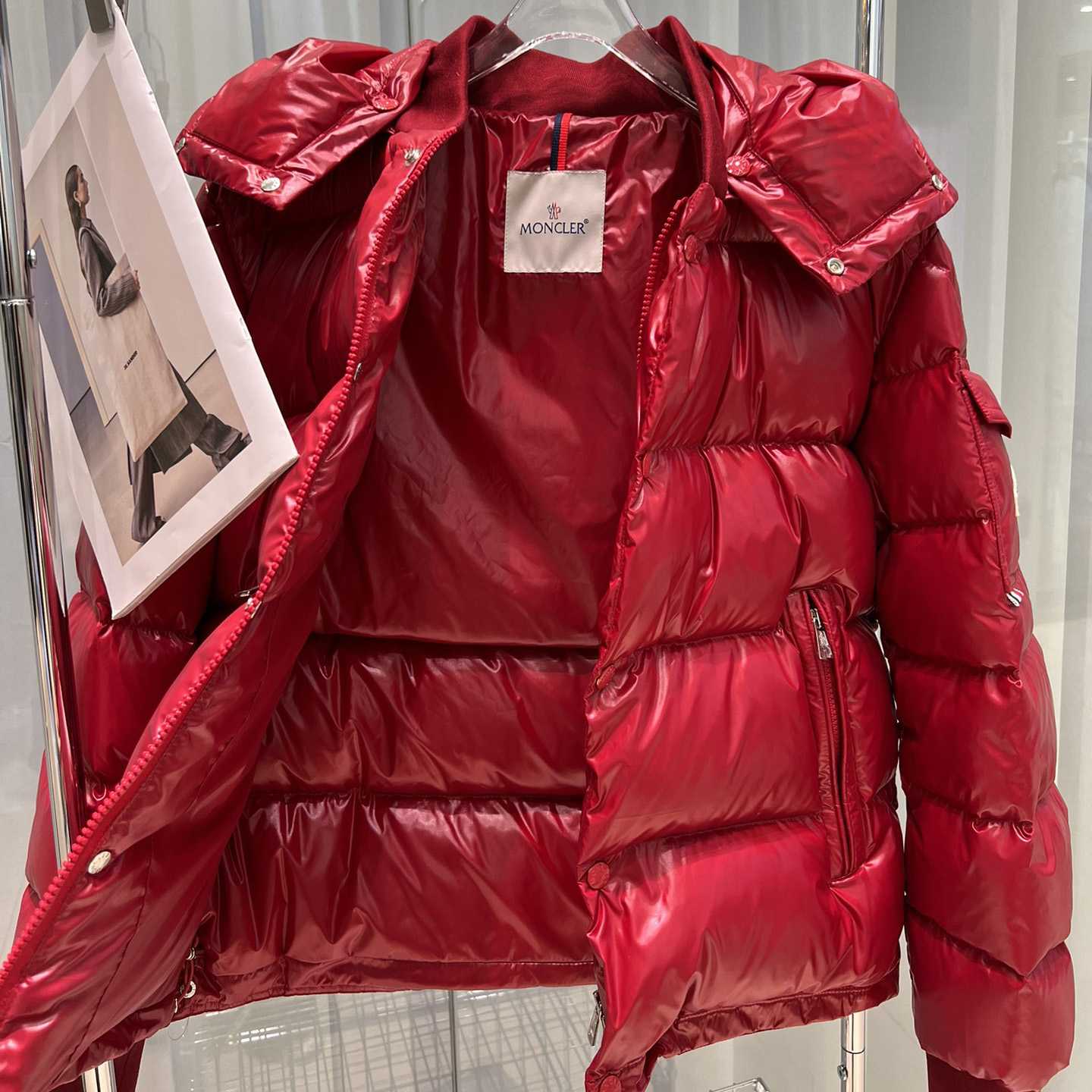 Moncler Maljasset Short Down Jacket  - FashionPlug